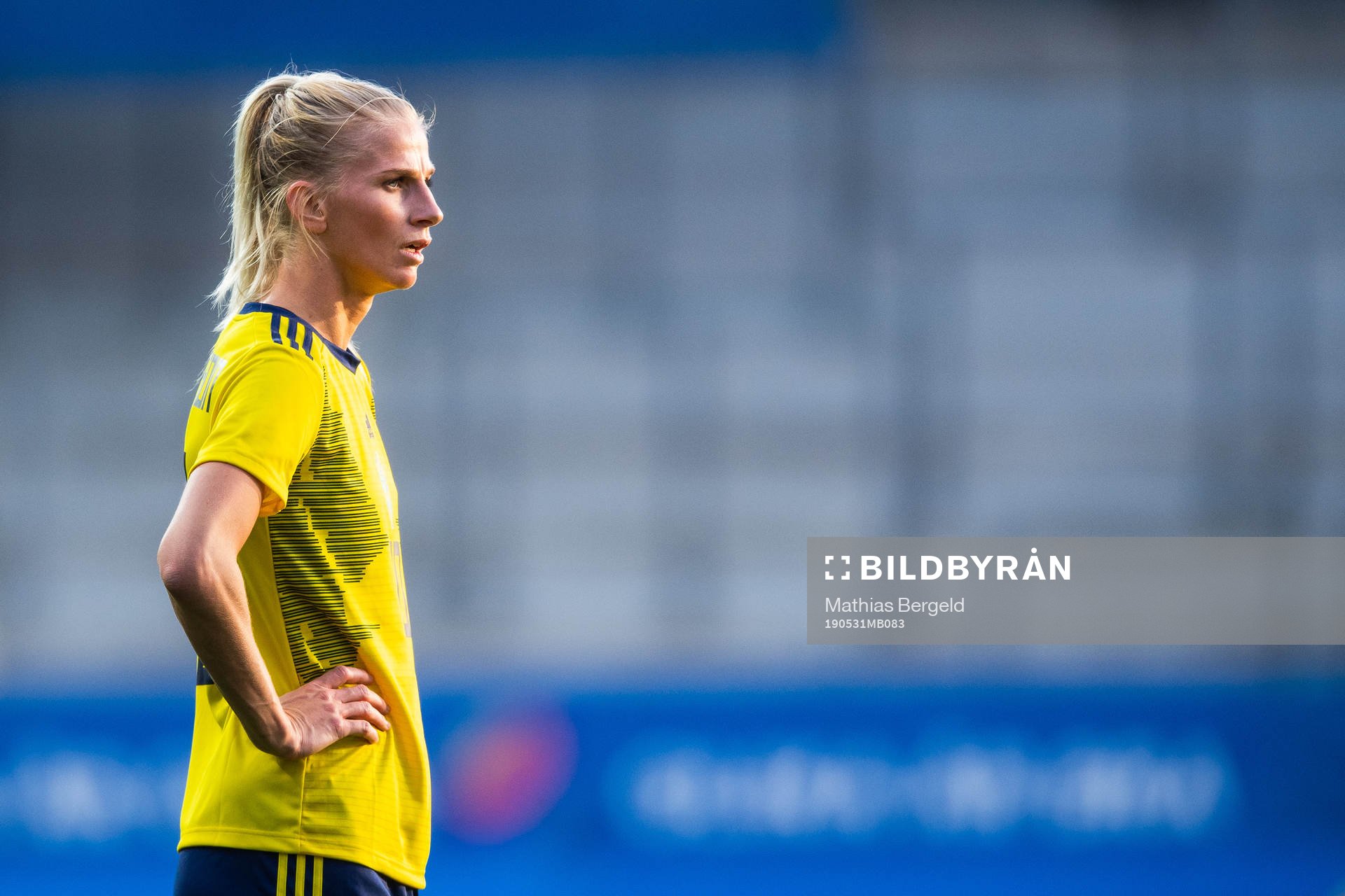Sofia Jakobsson of Sweden looks dejected