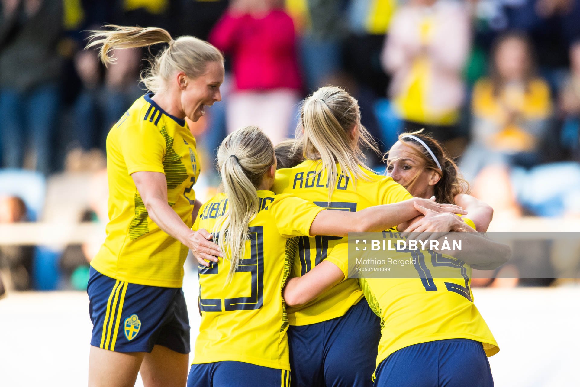 Jonna Andersson, Elin Rubensson, Fridolina Rolfö, Anna