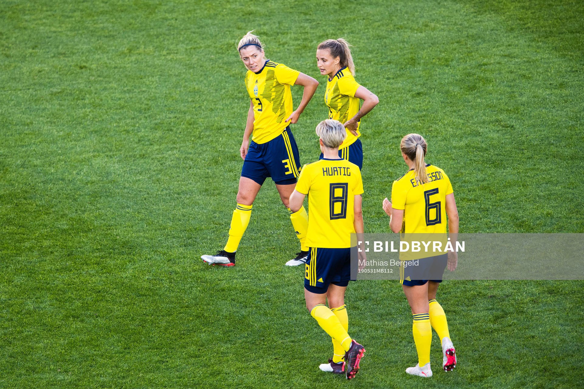 Linda Sembrant, Nathalie Björn, Lina Hurtig and Magdalena