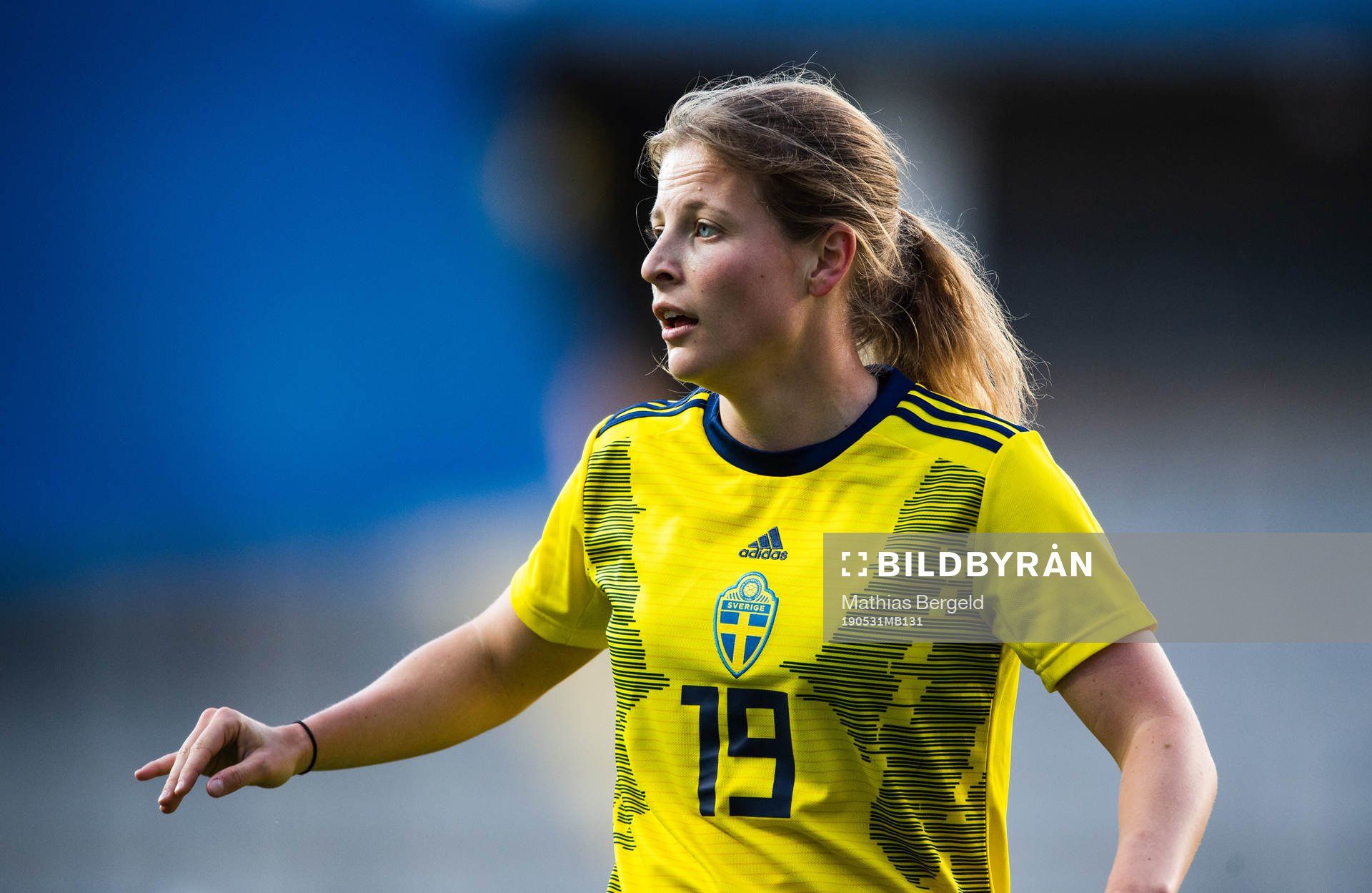 Anna Anvegård of Sweden