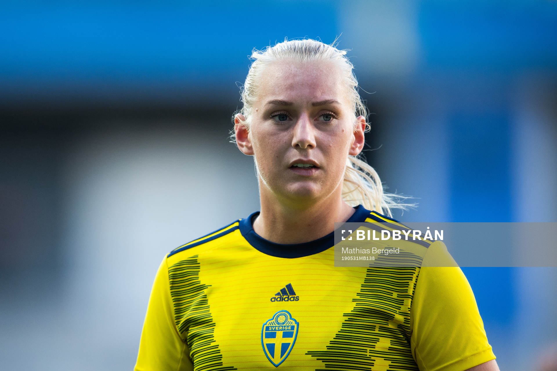 Stina Blackstenius of Sweden