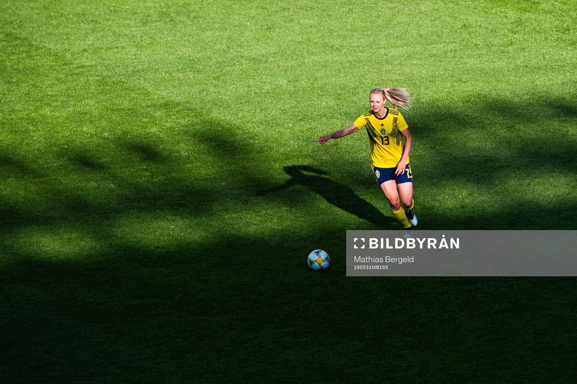 Amanda Ilestedt of Sweden