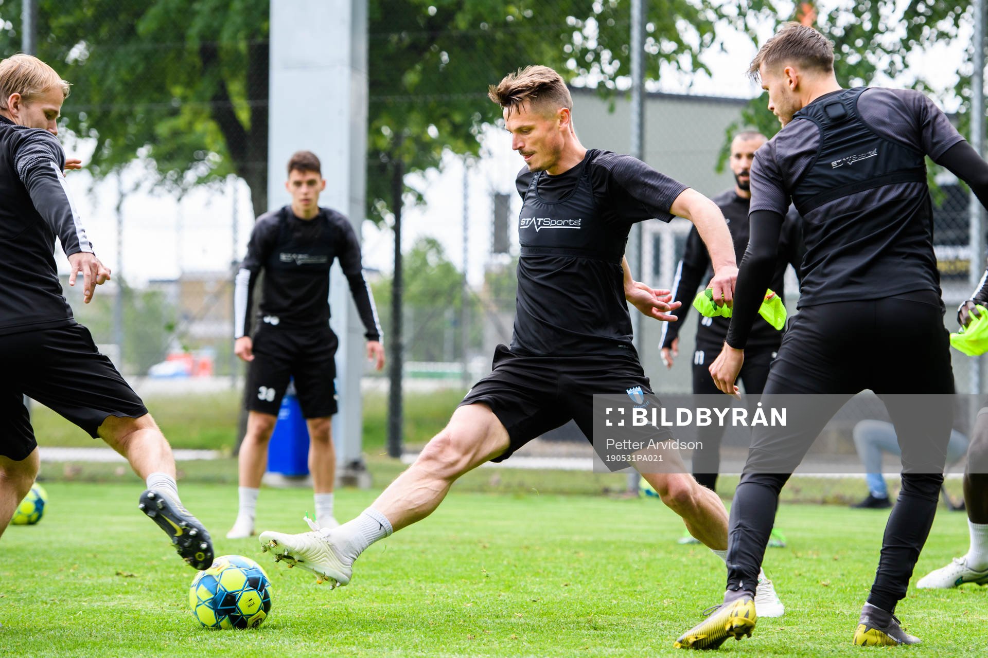 Markus Rosenberg, Oscar Lewicki och Arnór Traustason