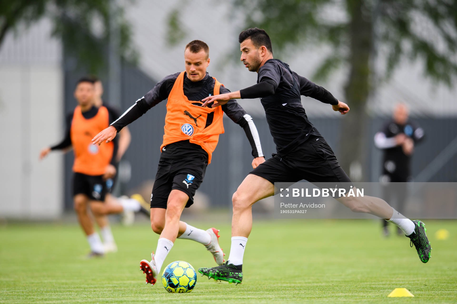 Eric Larsson och Behrang Safari