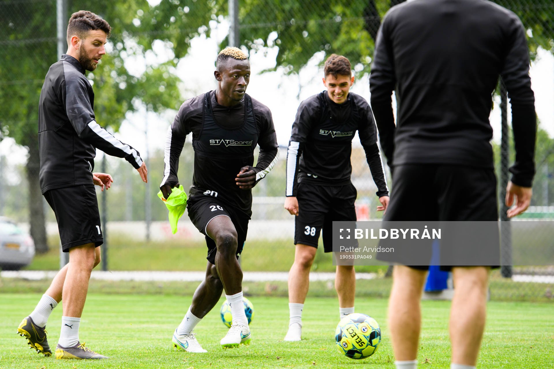 Erdal Rakip och Bonke Innocent