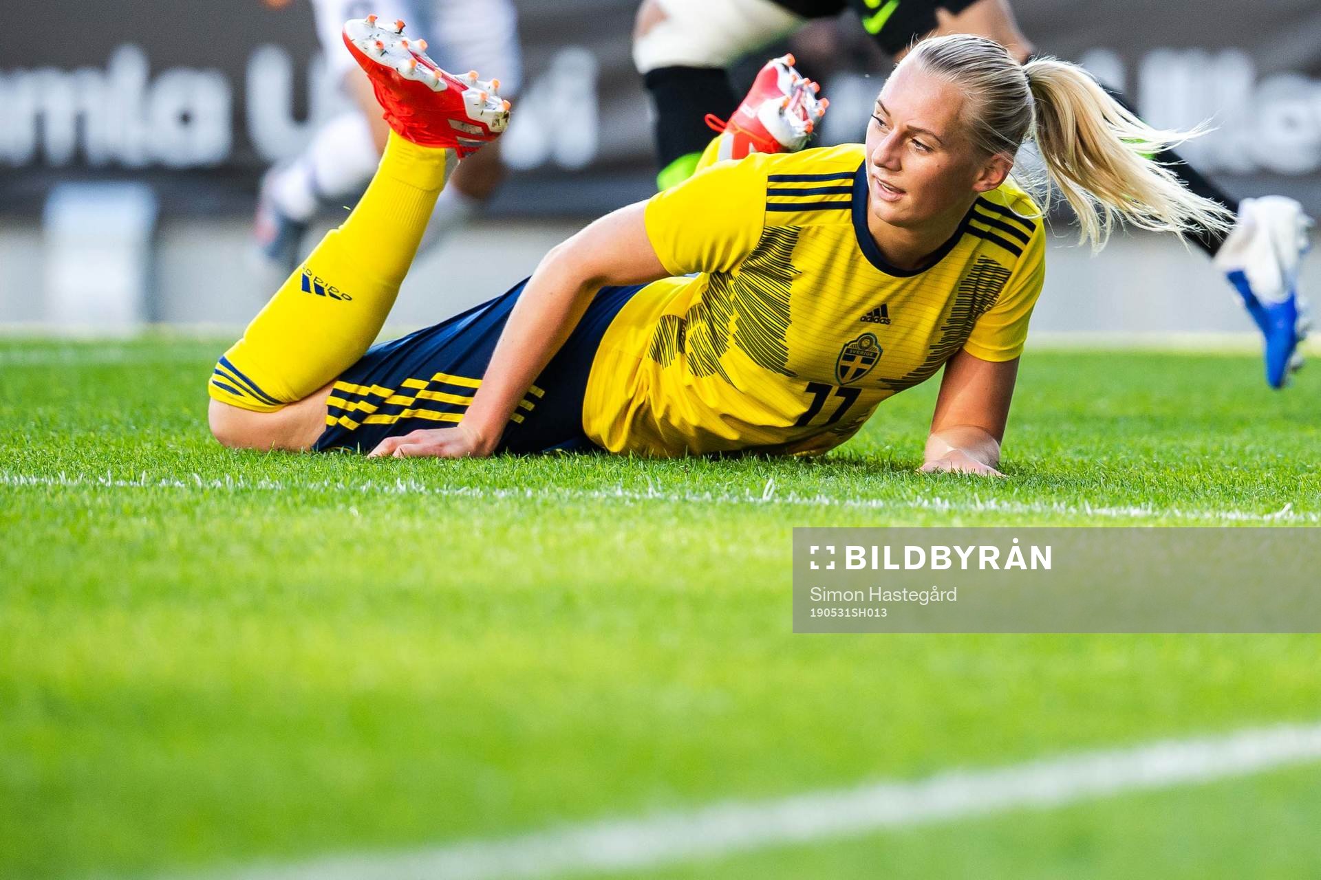 Stina Blackstenius of Sweden