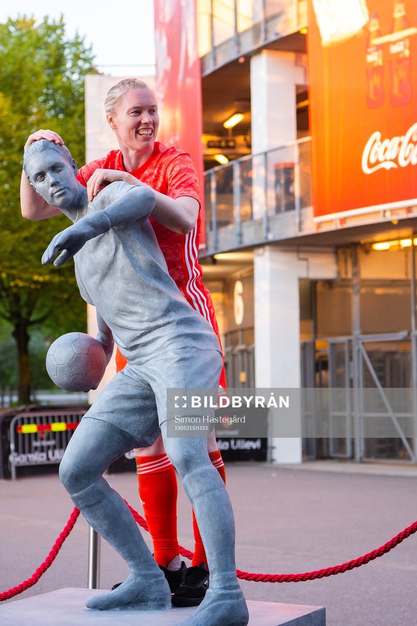 Goalkeeper Hedvig Lindahl  of Sweden poses for a portrait