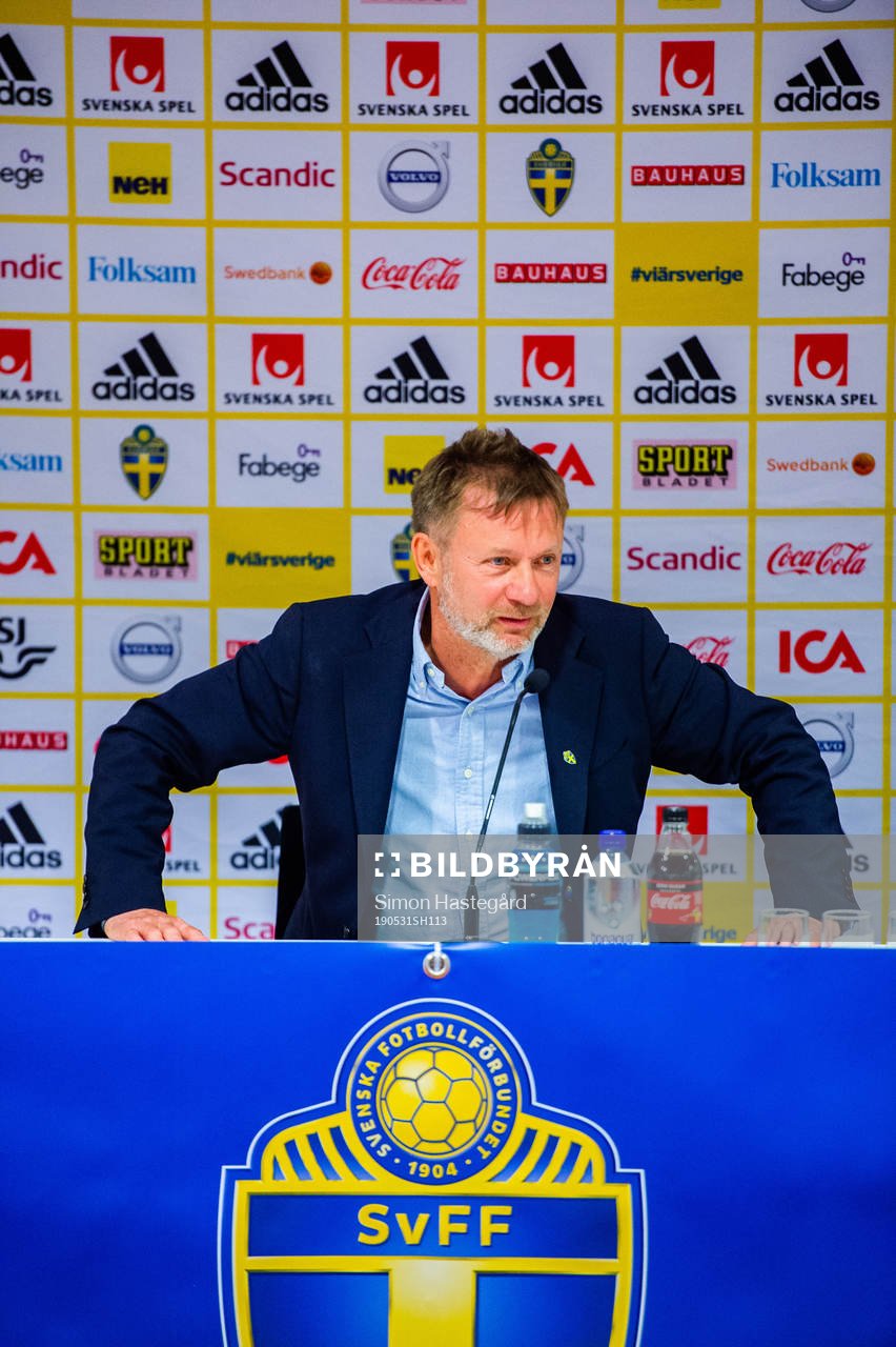 Peter Gerhardsson, Head coach of Sweden