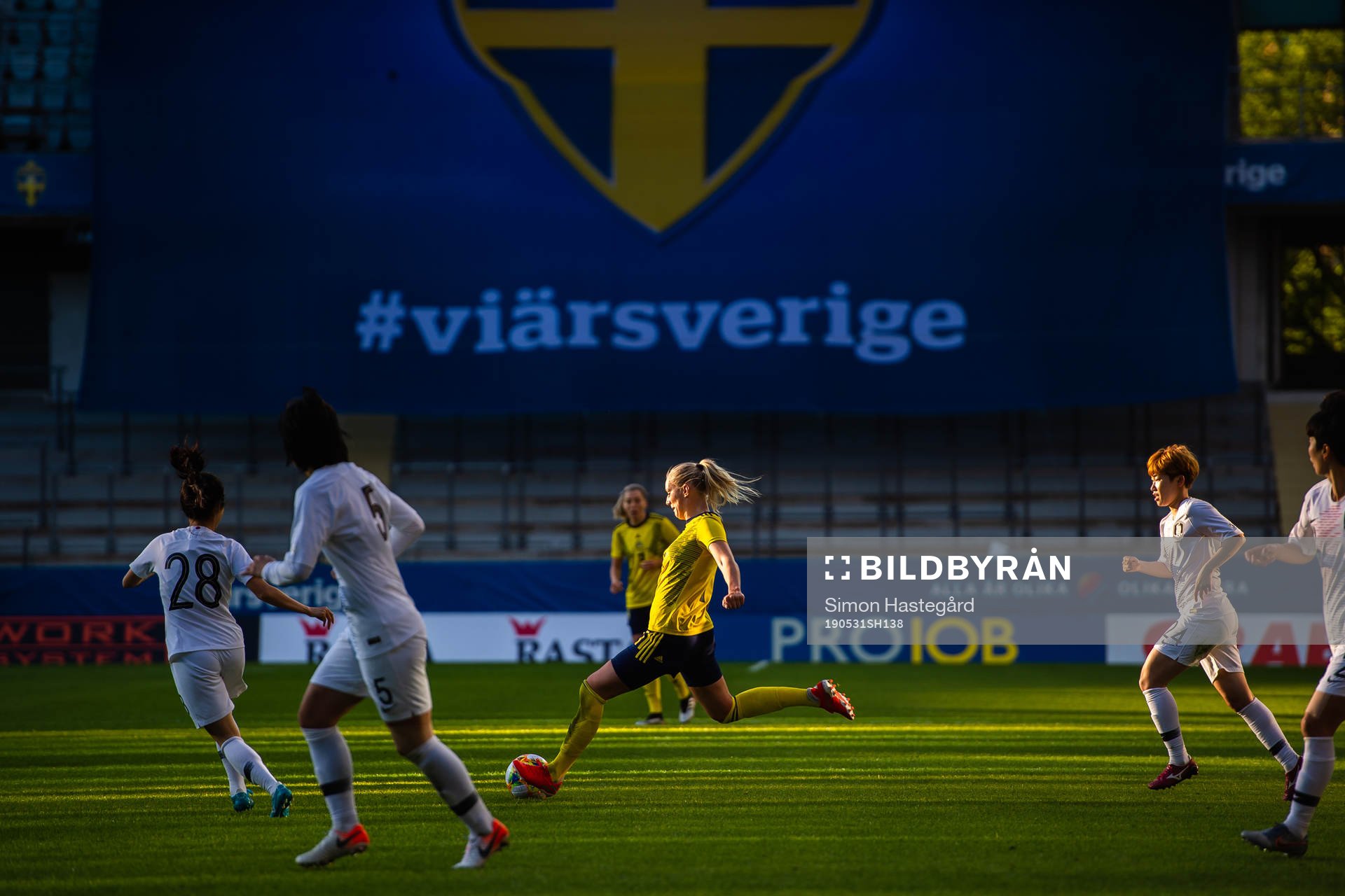 Stina Blackstenius of Sweden