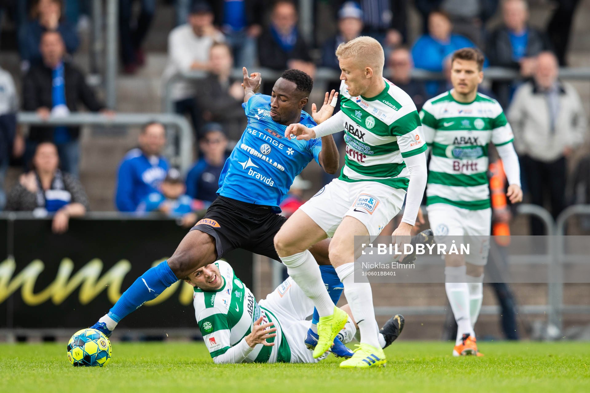 Halmstads Sadat Karim och Västerås Simon Johansson