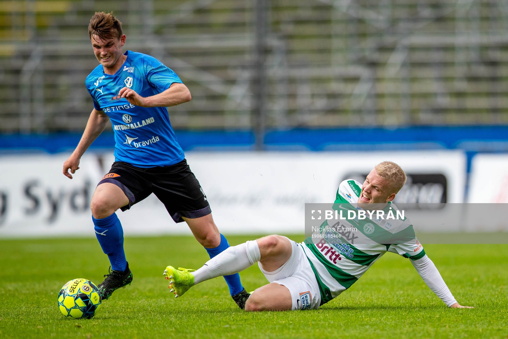 Västerås Simon Johansson  mot Halmstads Jonathan Svedberg