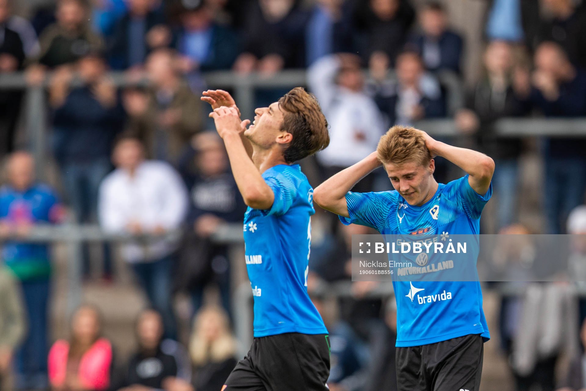 Halmstads Rasmus Wiedsheim-Paul 0ch Erik Ahlstrand deppar