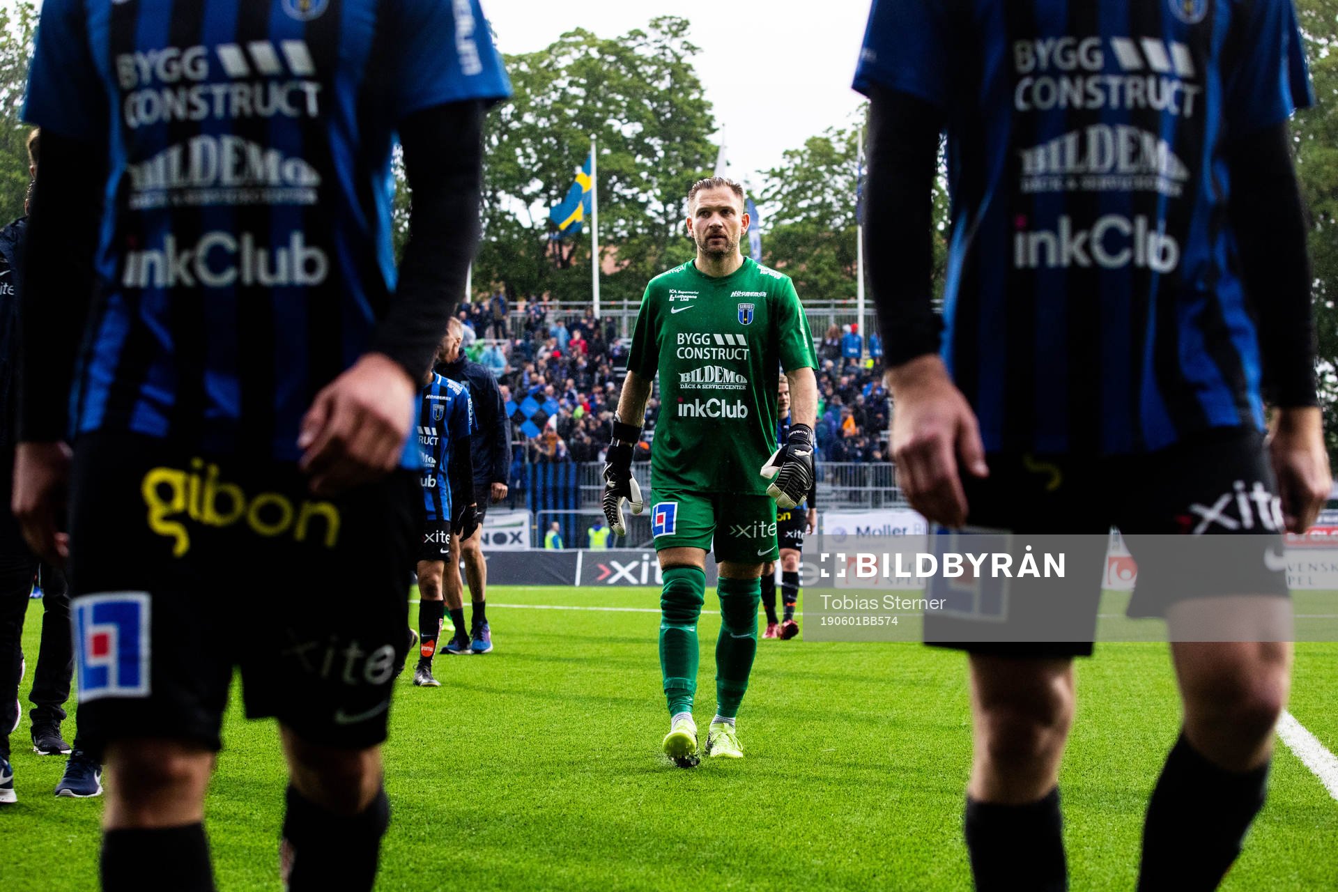 Sirius målvakt John Alvbåge deppar
