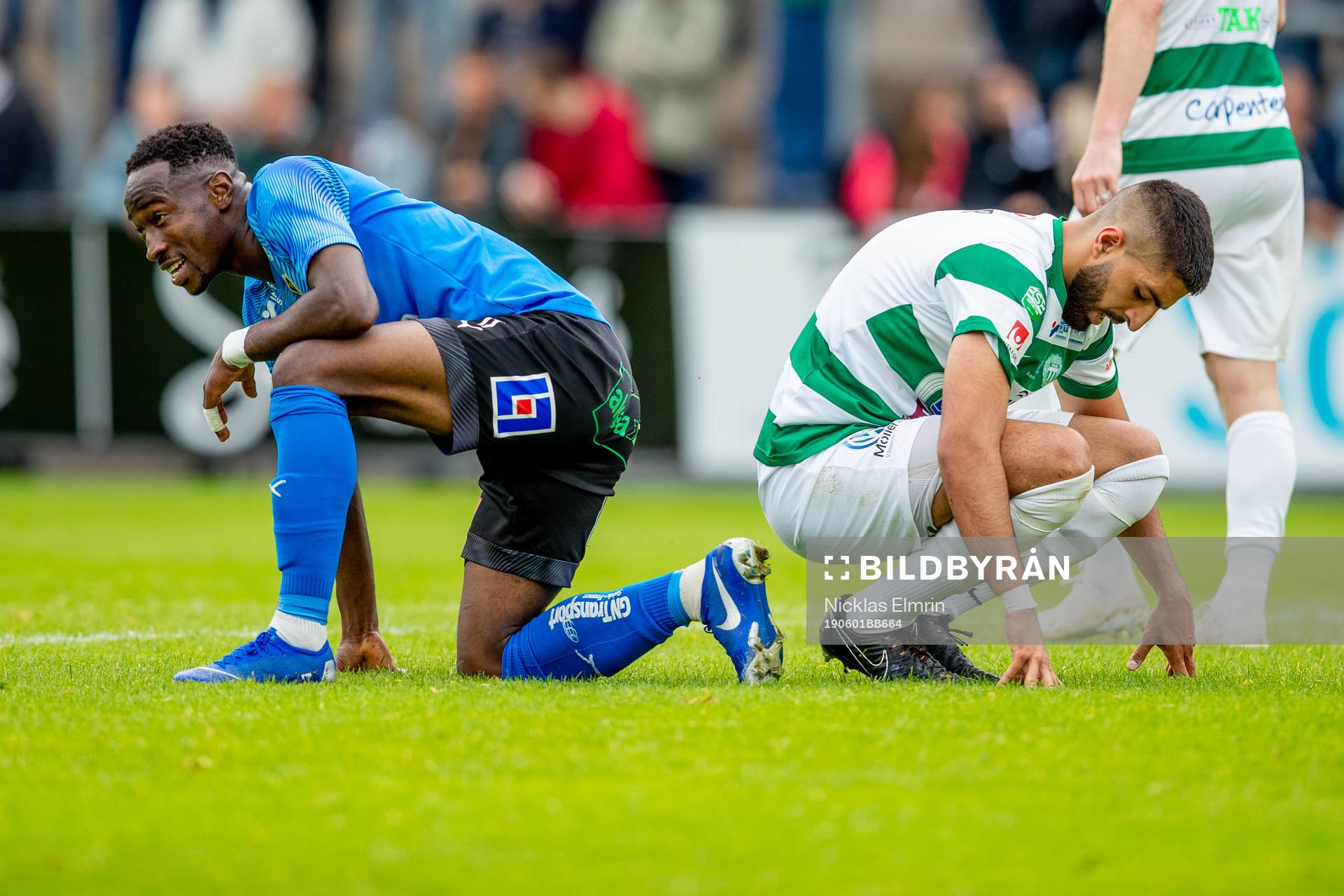 Halmstads Sadat Karim mot Västerås Sean Sabetkar