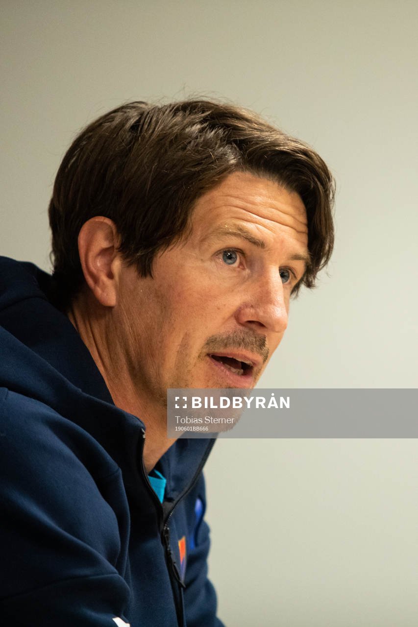 Djurgårdens tränare Thomas Lagerlöf