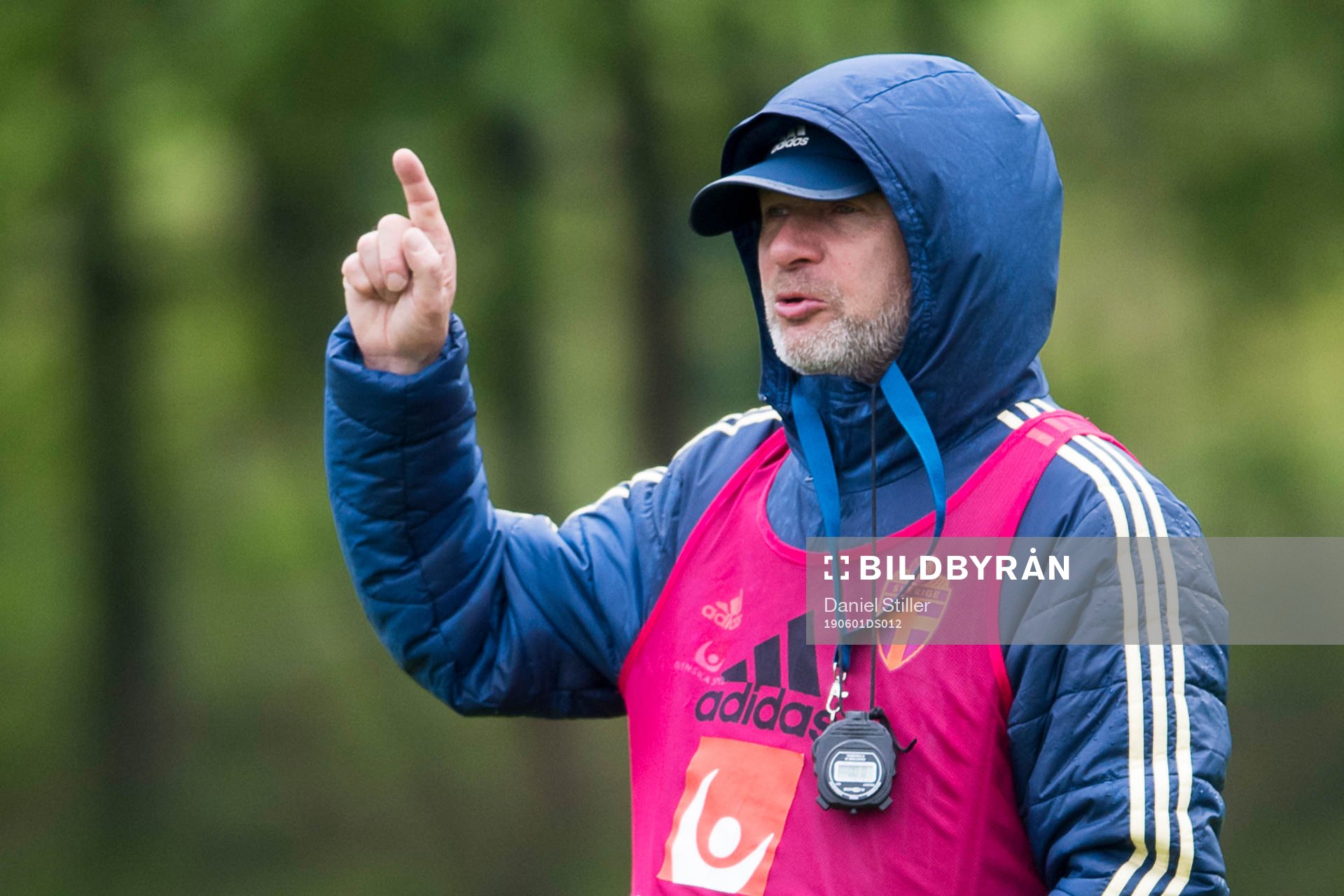 Head coach Peter Gerhardsson of Swedish women national