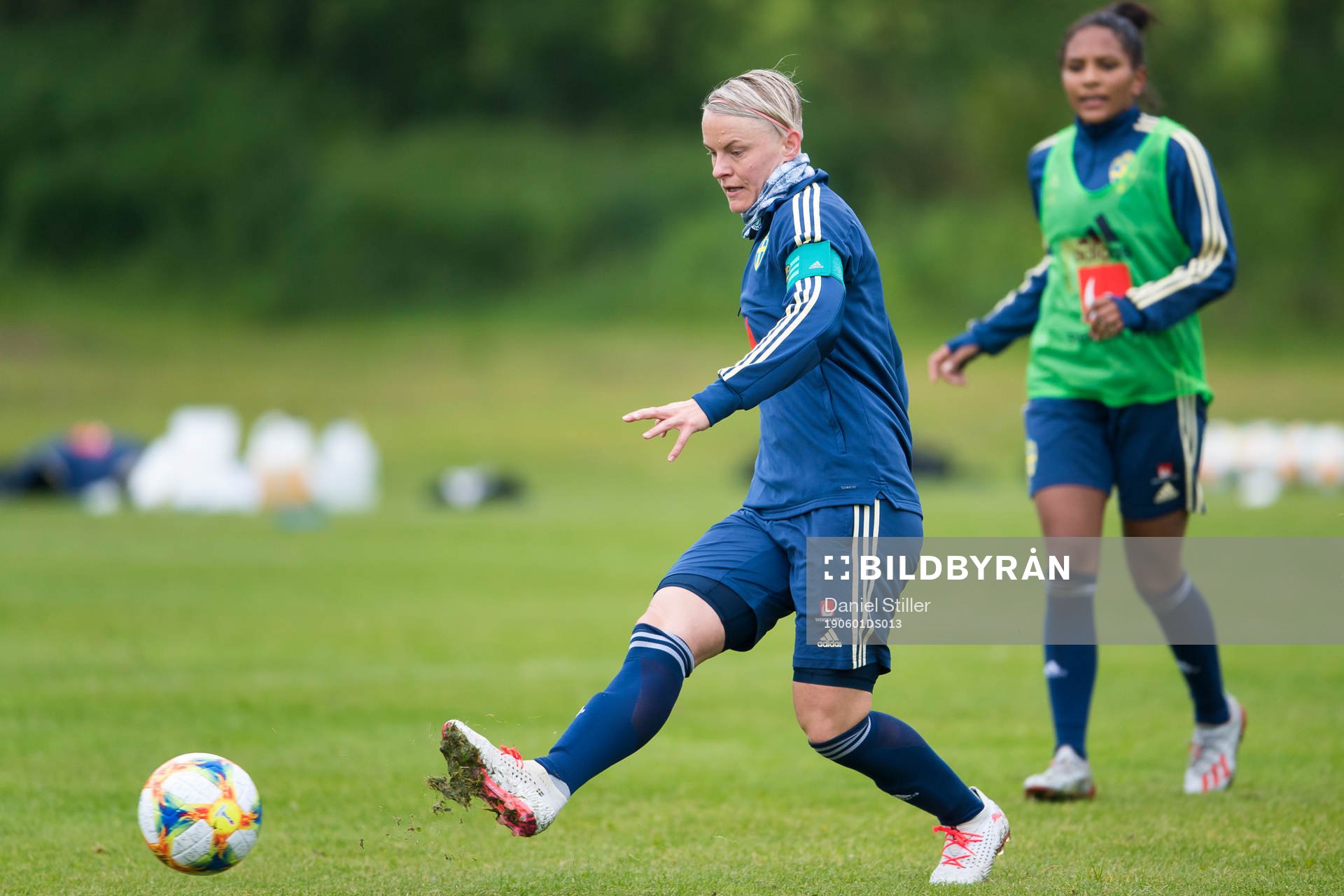 Nilla Fischer of Swedish women national football team