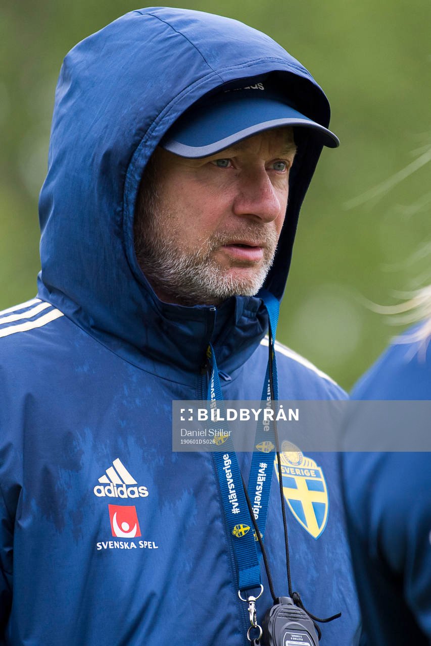 Peter Gerhardsson, head coach of Swedish women national
