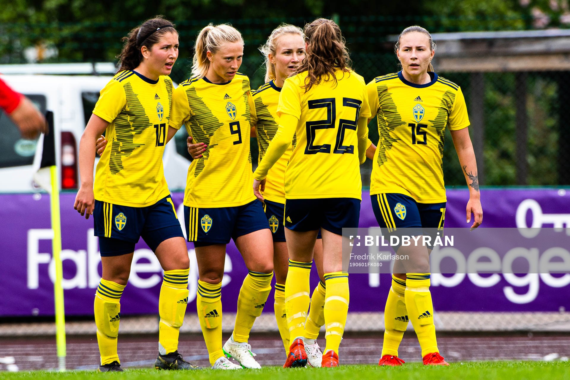 Sveriges Loreta Kullashi, Rebecka Blomqvist, Tove Almqvist,