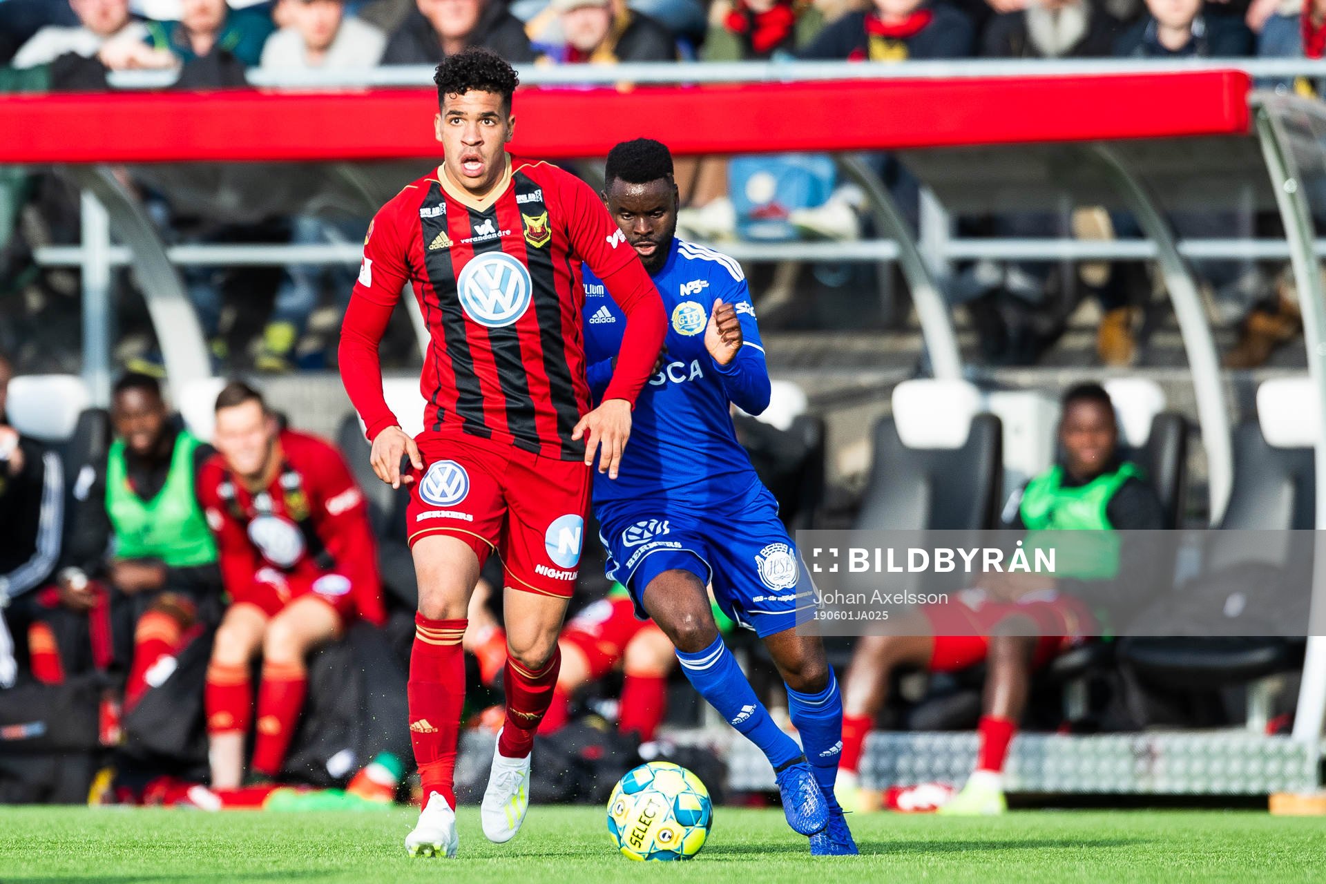 Östersunds Marco Weymans och Sundsvalls Maic Sema