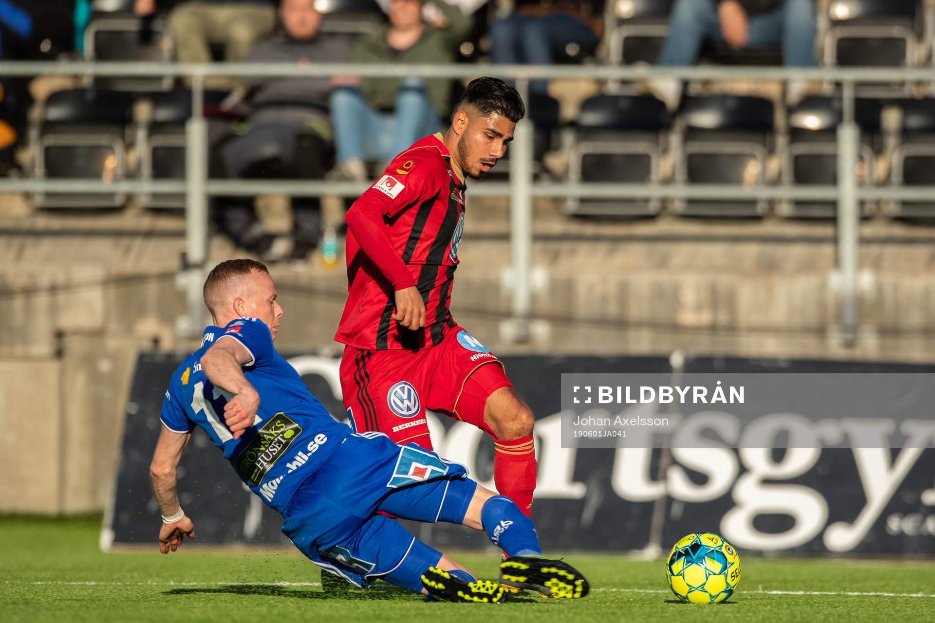 Sundsvalls su11'i kamp med Östersunds Hosam Aiesh