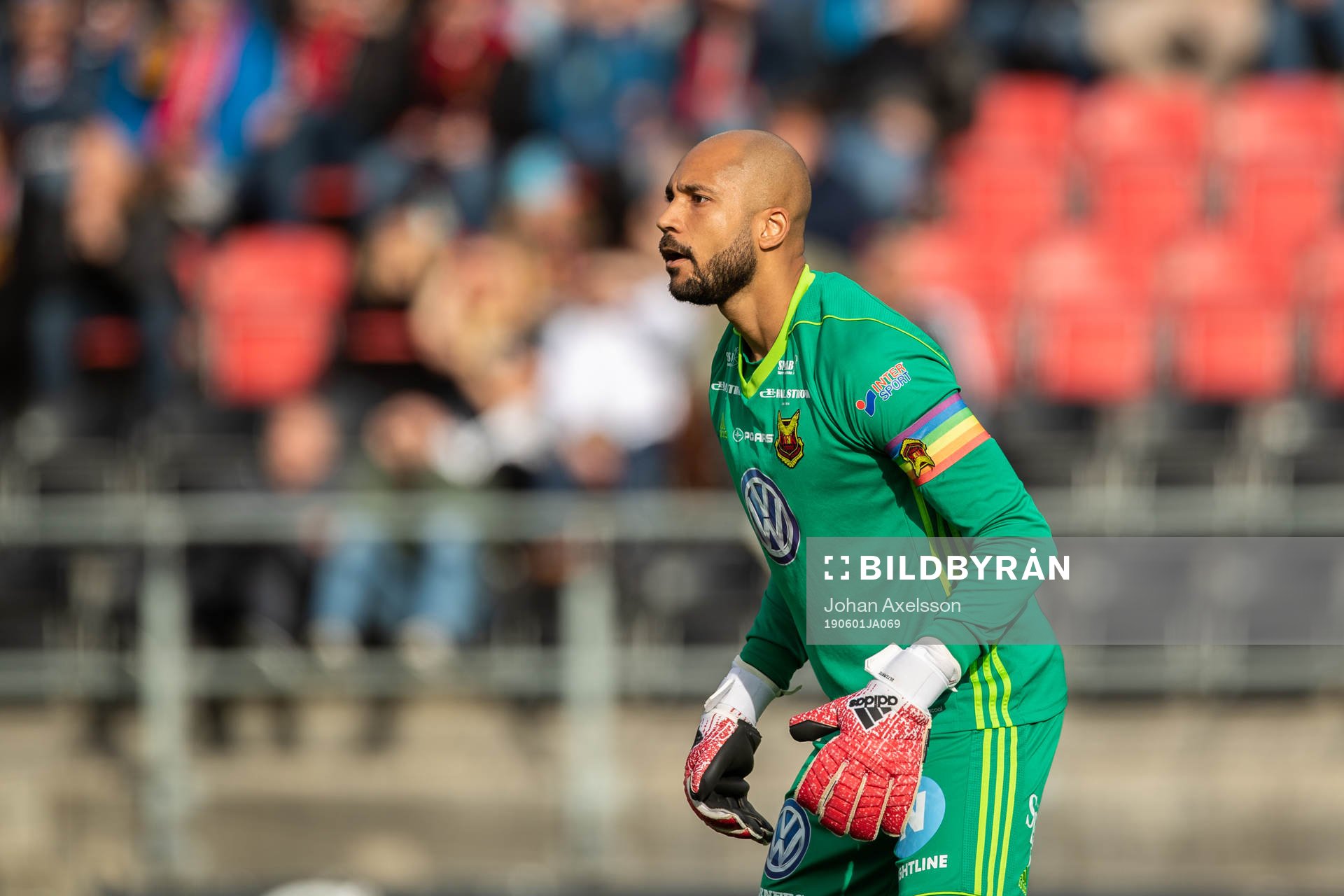 Östersunds målvakt Aly Keita