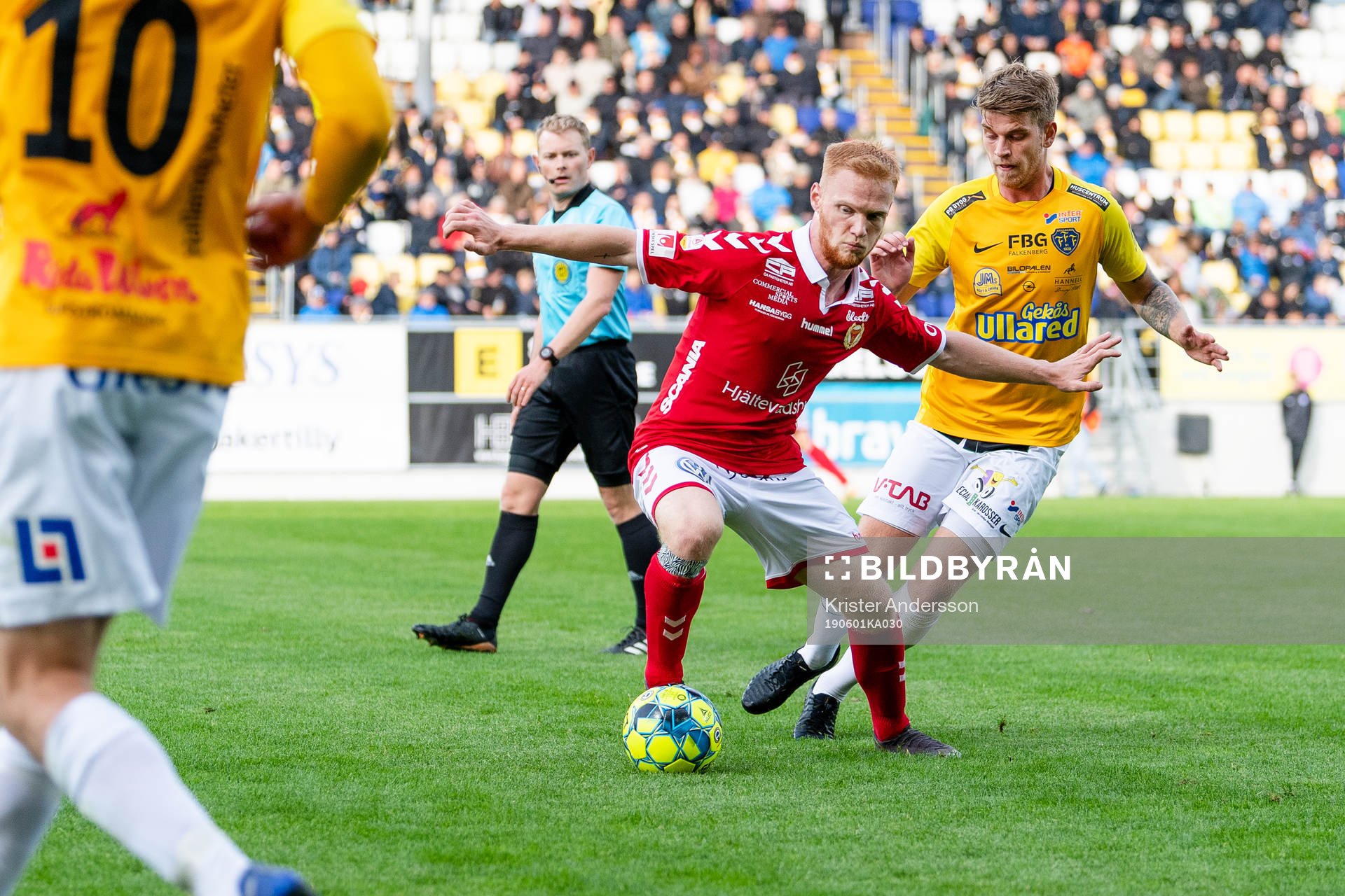Kalmars Nils Fröling och Falkenbergs Marcus Mathisen