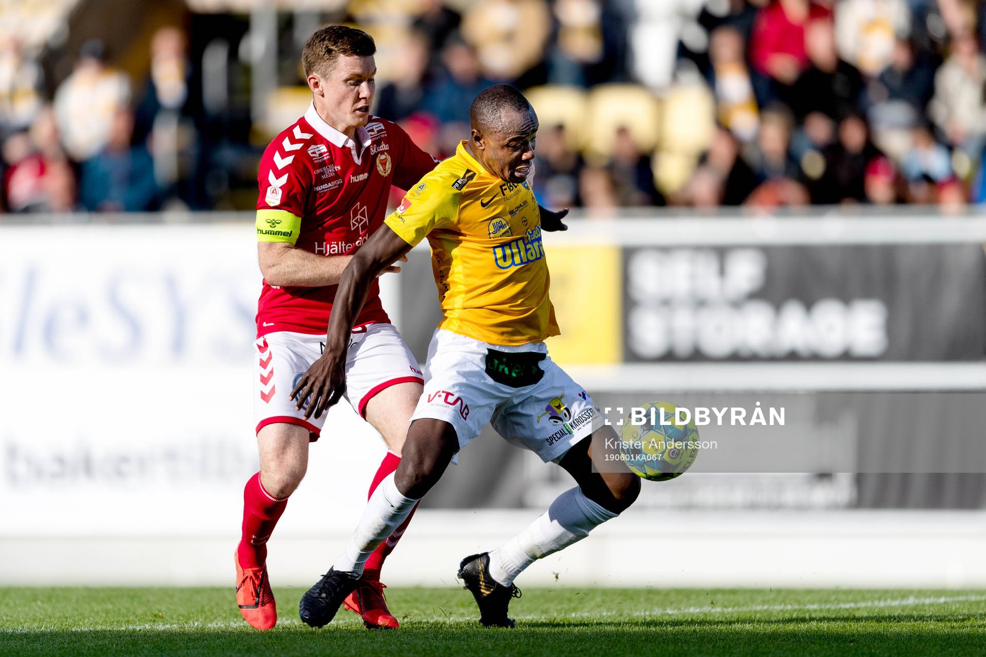 Kalmars Victor Agardius och Falkenbergs Nsima Peter