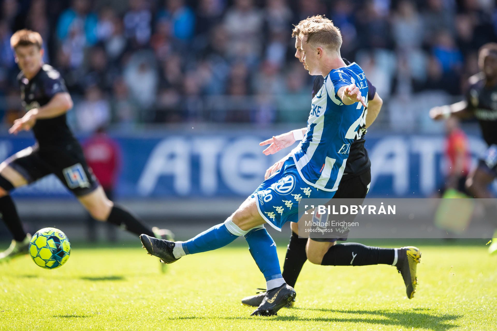 IFK Göteborgs Victor Wernersson med målchans