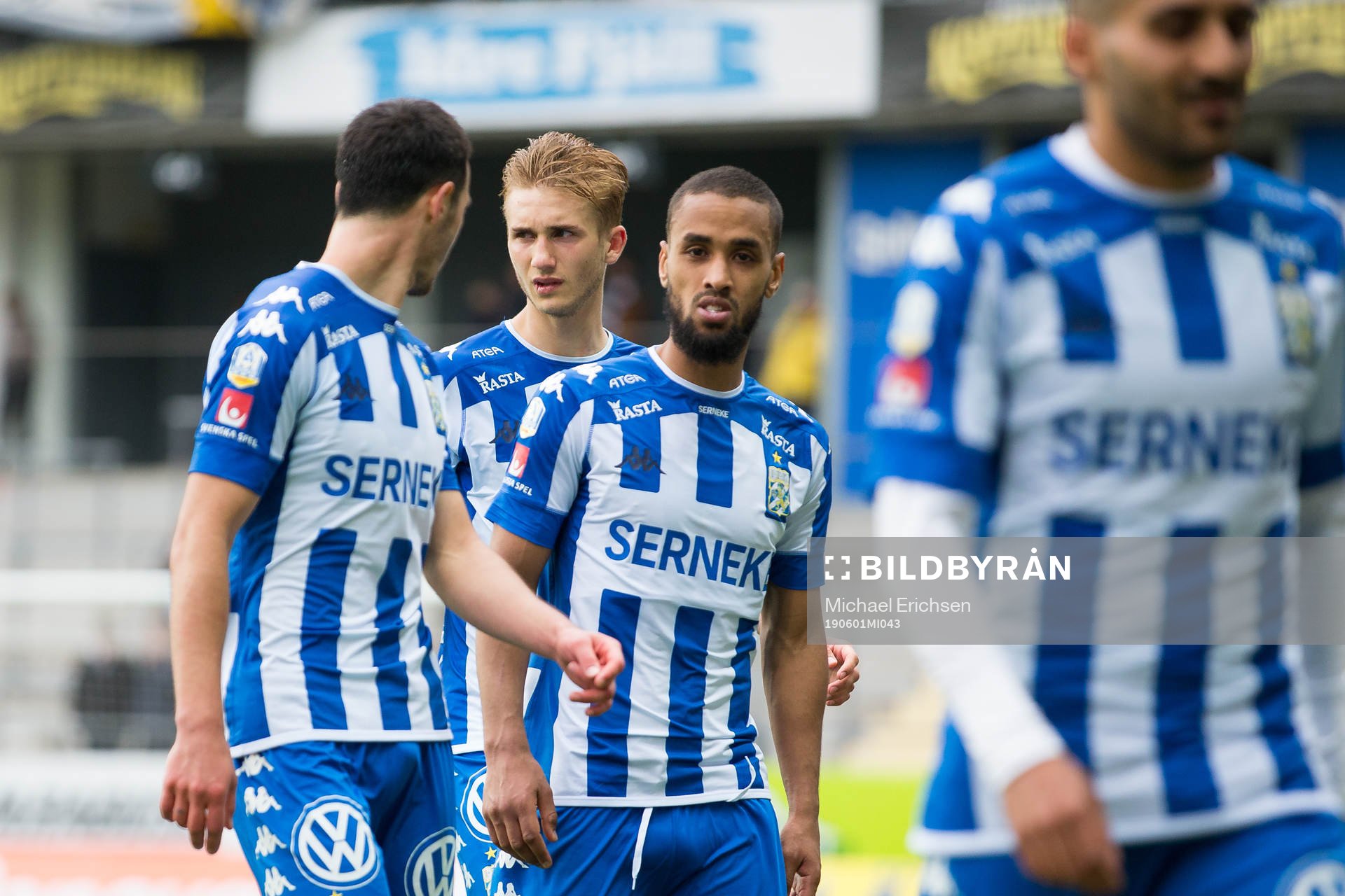 IFK Göteborgs Benjamin Nygren och Junes Barny  deppar
