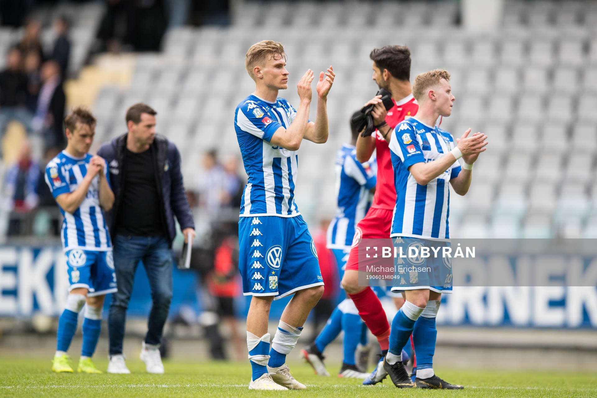 IFK Göteborgs Carl Starfelt deppar