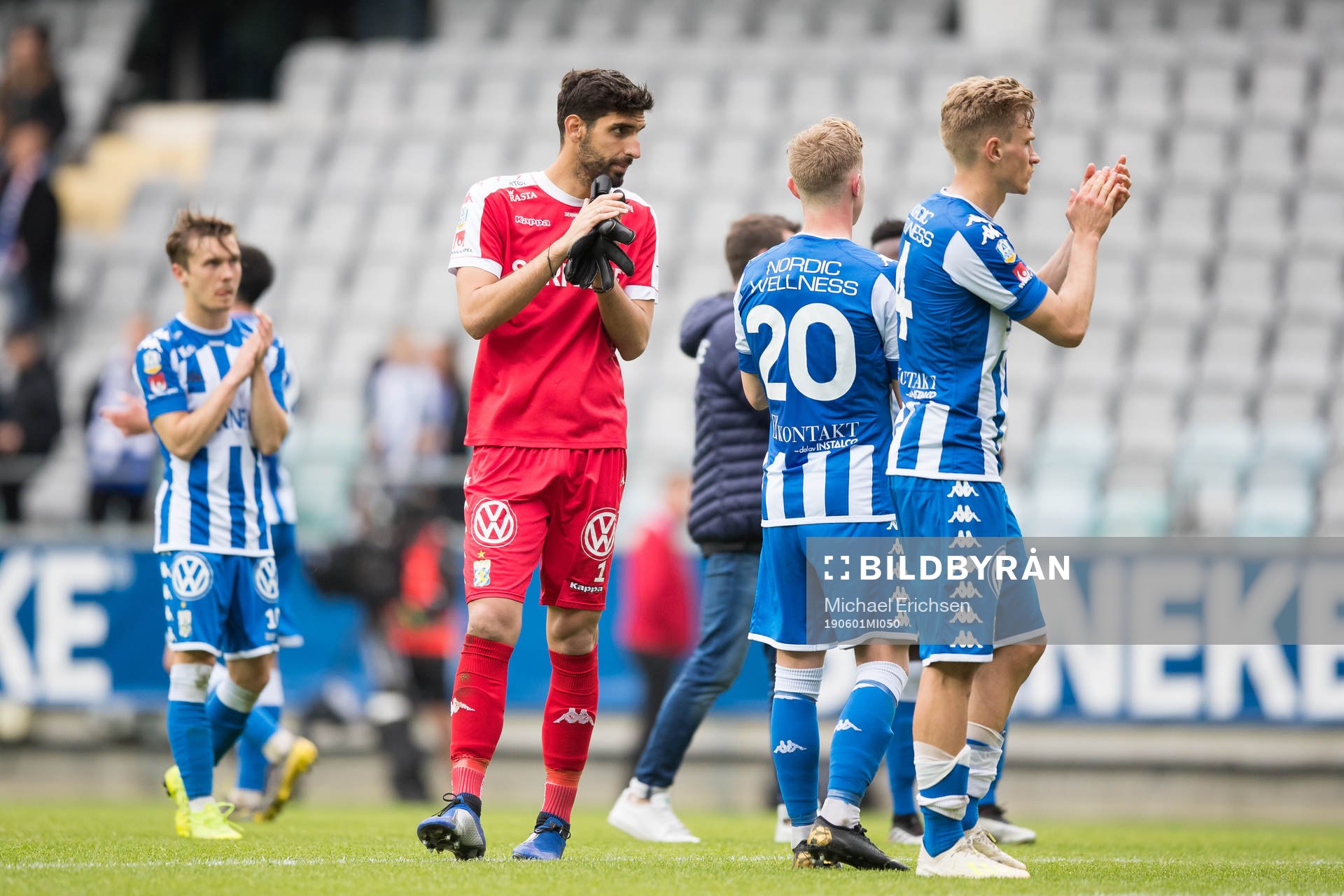 IFK Göteborgs målvakt Giannis Anestis deppar