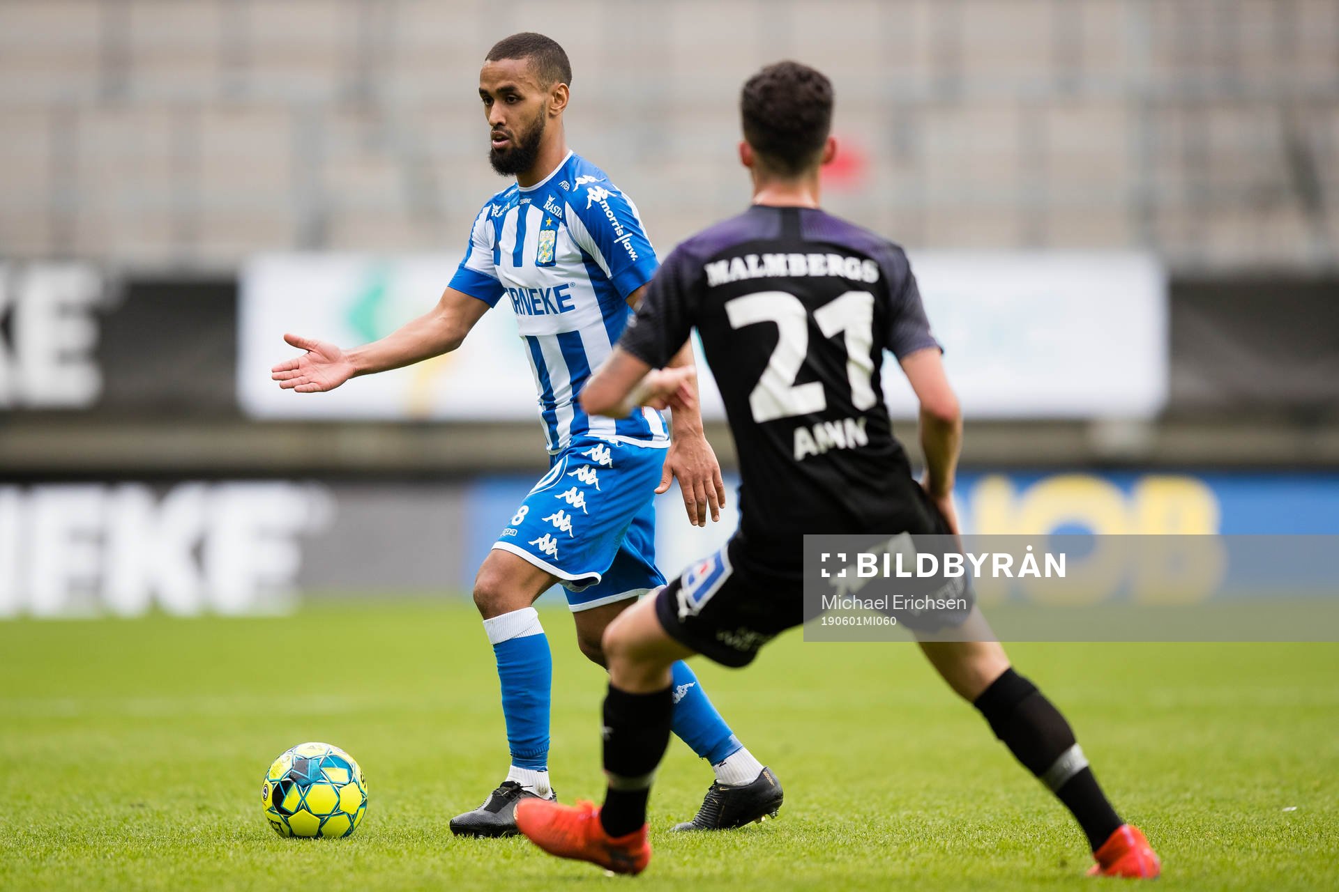 IFK Göteborgs Junes Barny mot Örebros Simon Amin