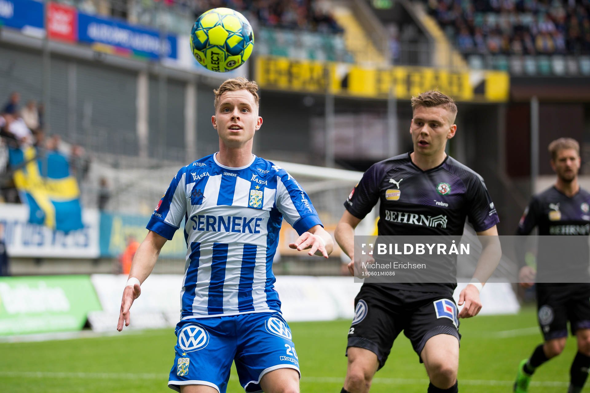 IFK Göteborgs Victor Wernersson och Örebros Albin Granlund