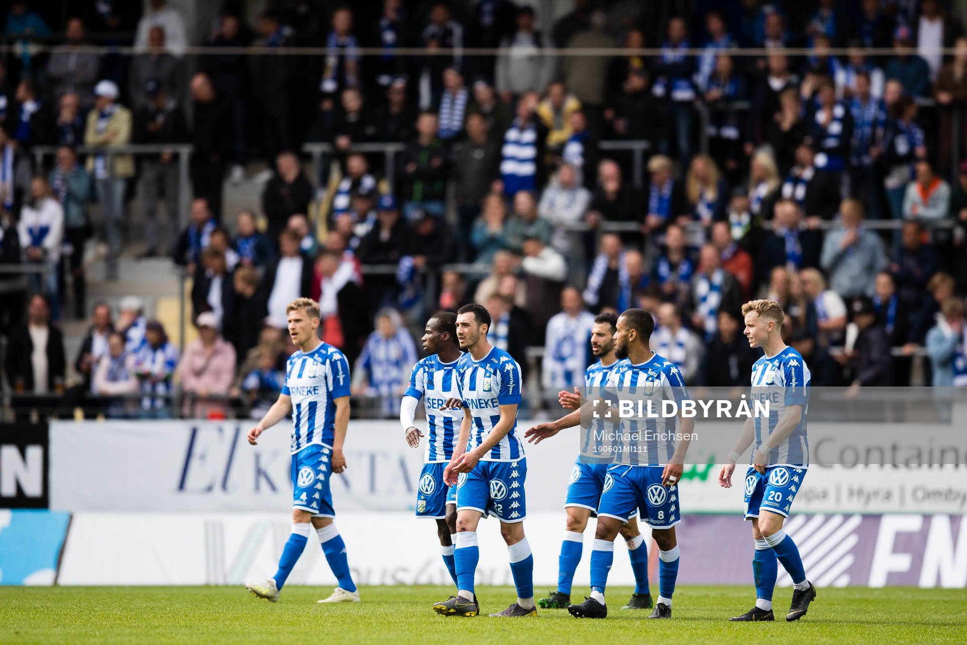 IFK Göteborgs spelare deppar