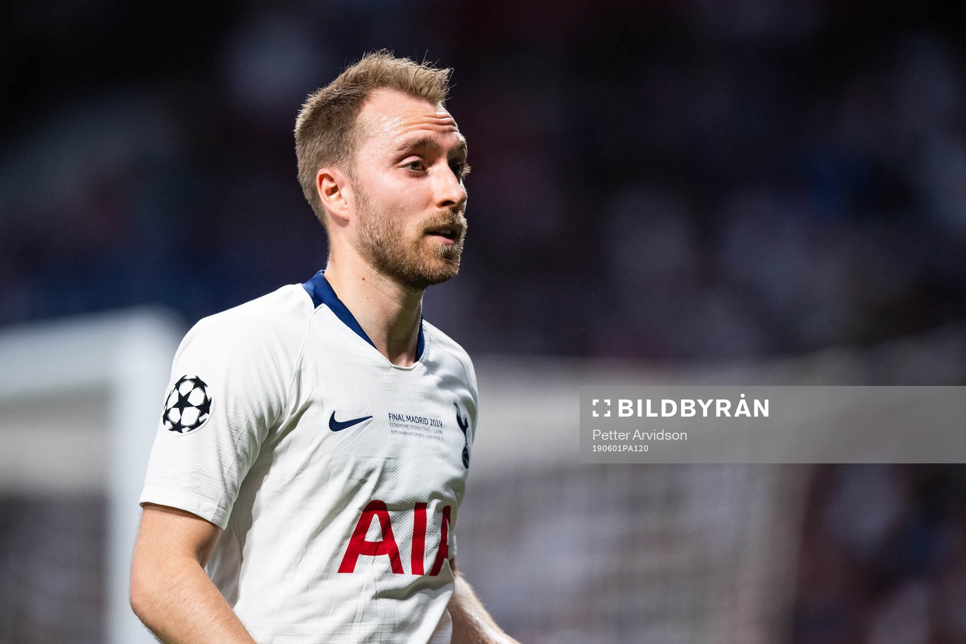 Christian Eriksen of Tottenham