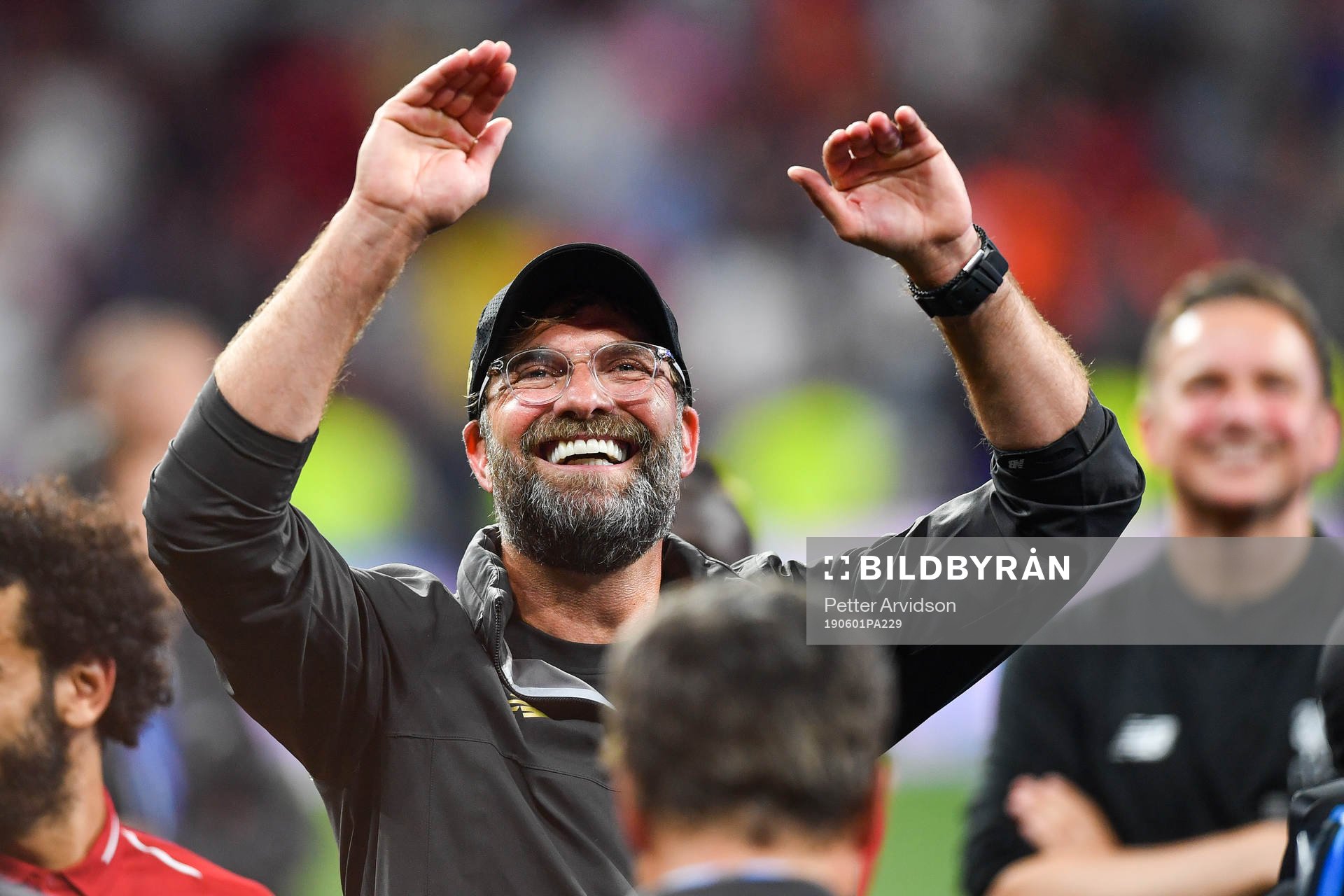 Head coach Jürgen Klopp of Liverpool celebrate