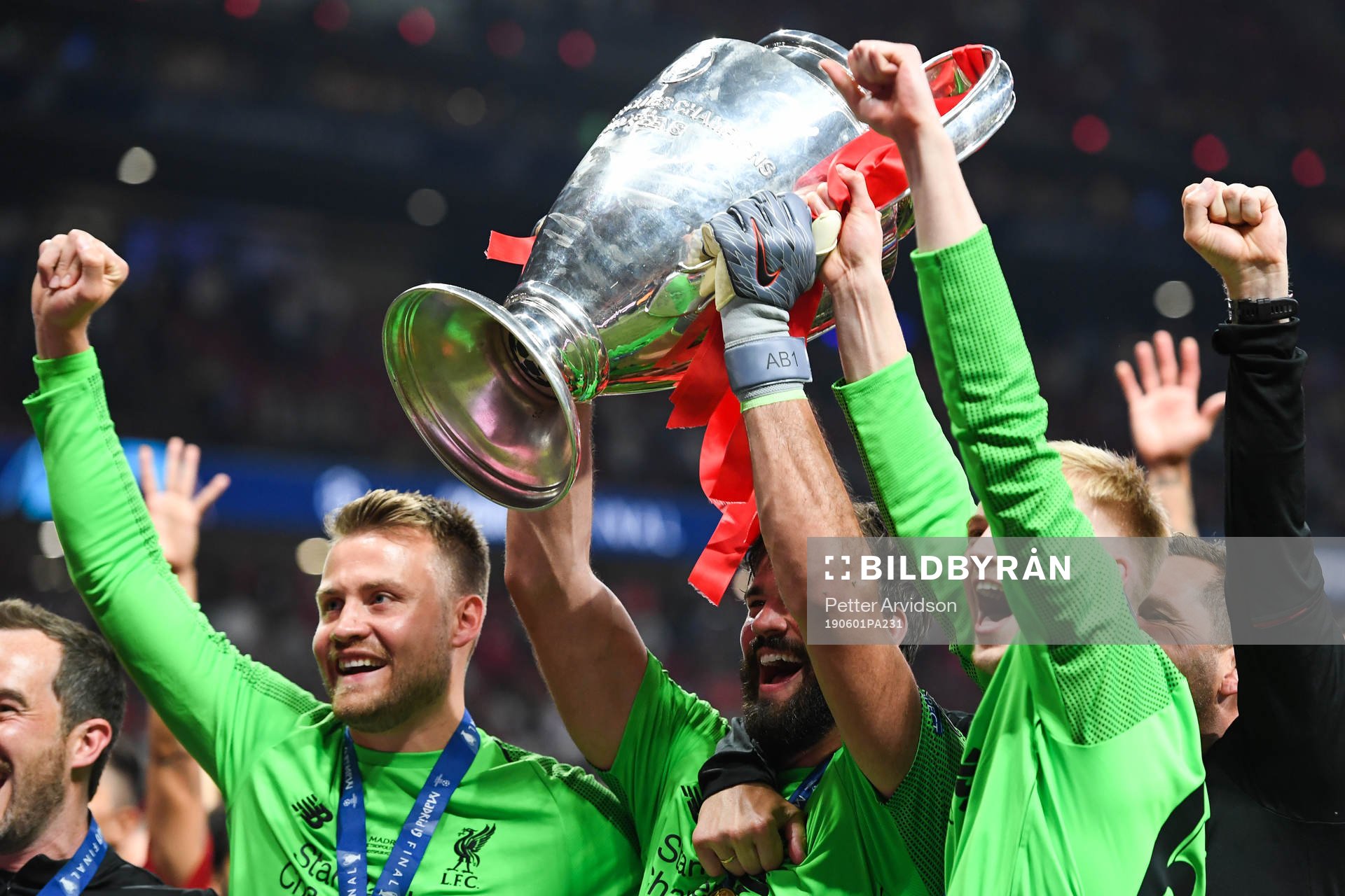 Goalkeepers, Simon Mignolet,  Alisson Becker and Caoimhin