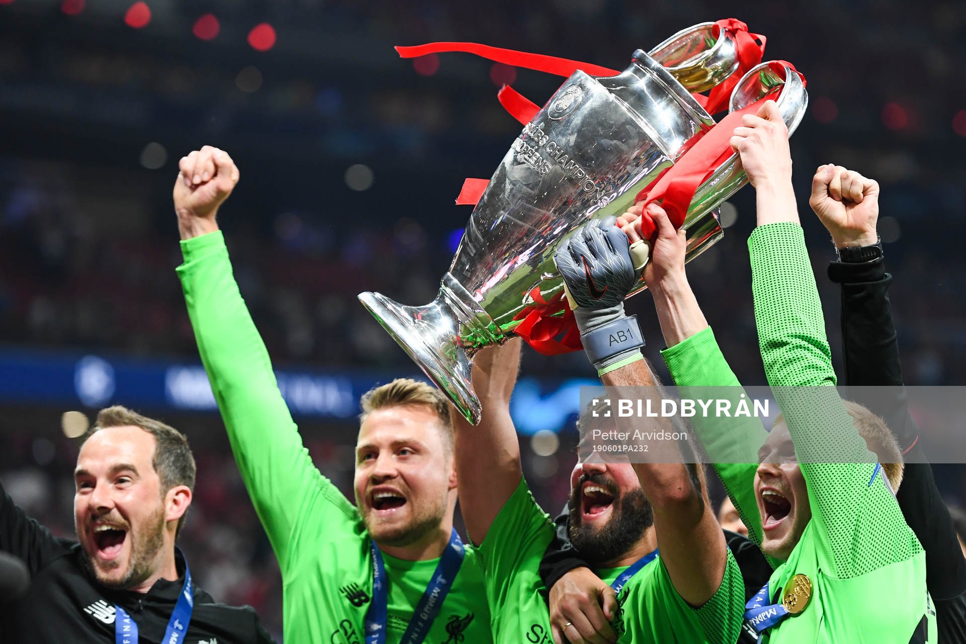 Goalkeepers, Simon Mignolet,  Alisson Becker and Caoimhin