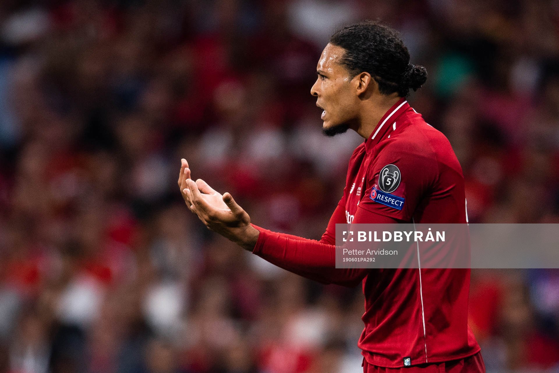 Virgil van Dijk of Liverpool