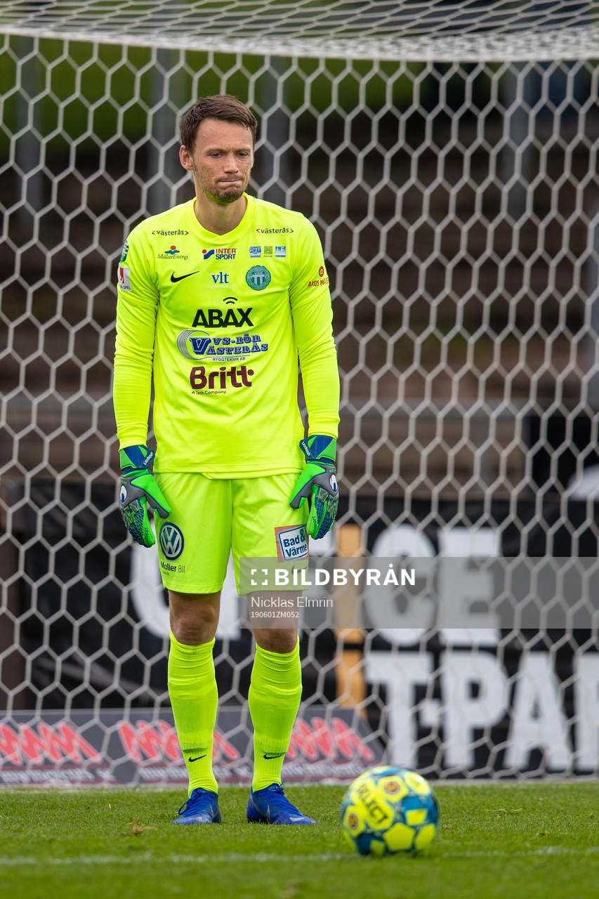 Västerås målvakt Anton Fagerström