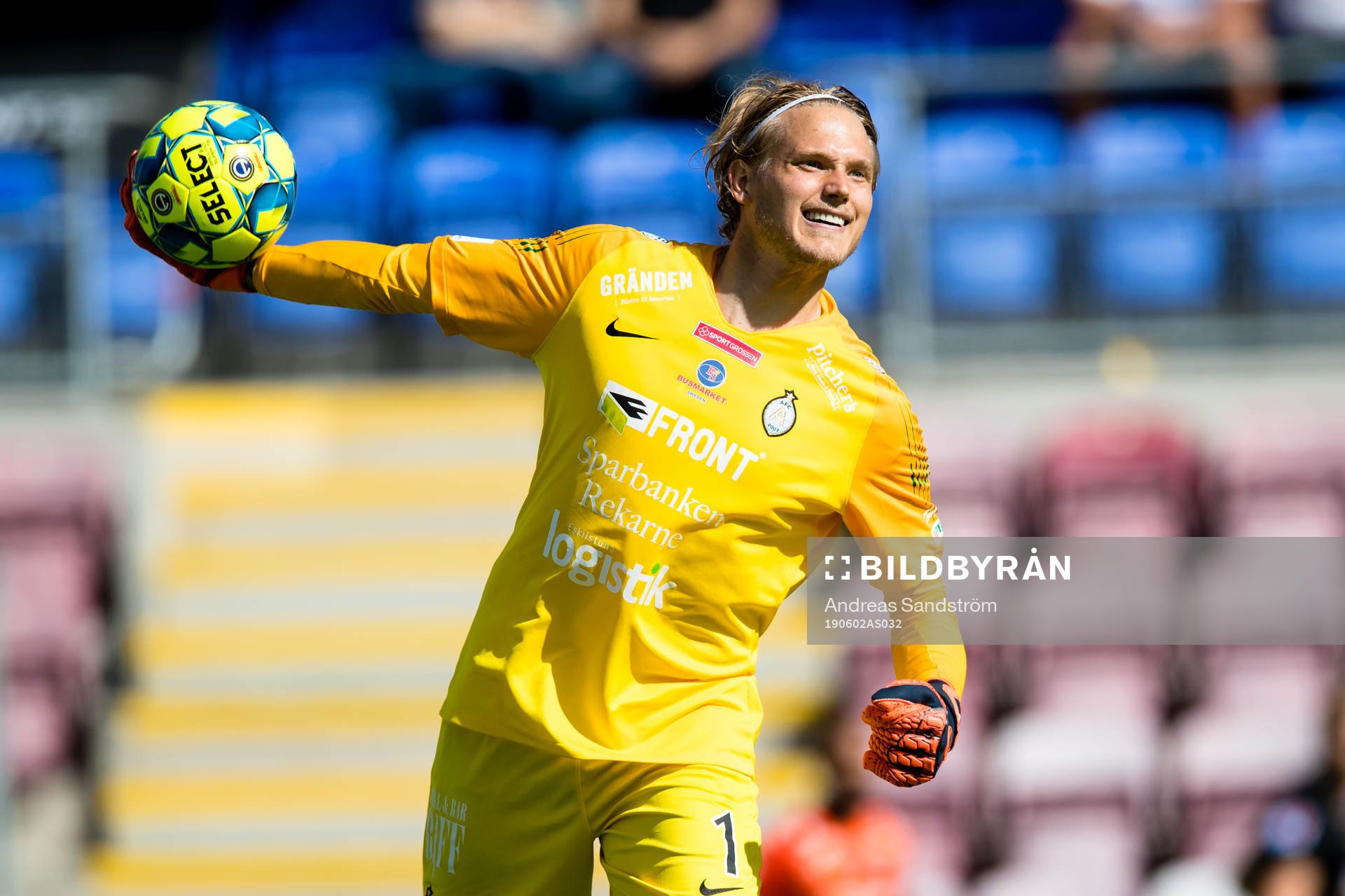 AFC Eskilstunas målvakt Ole Söderberg