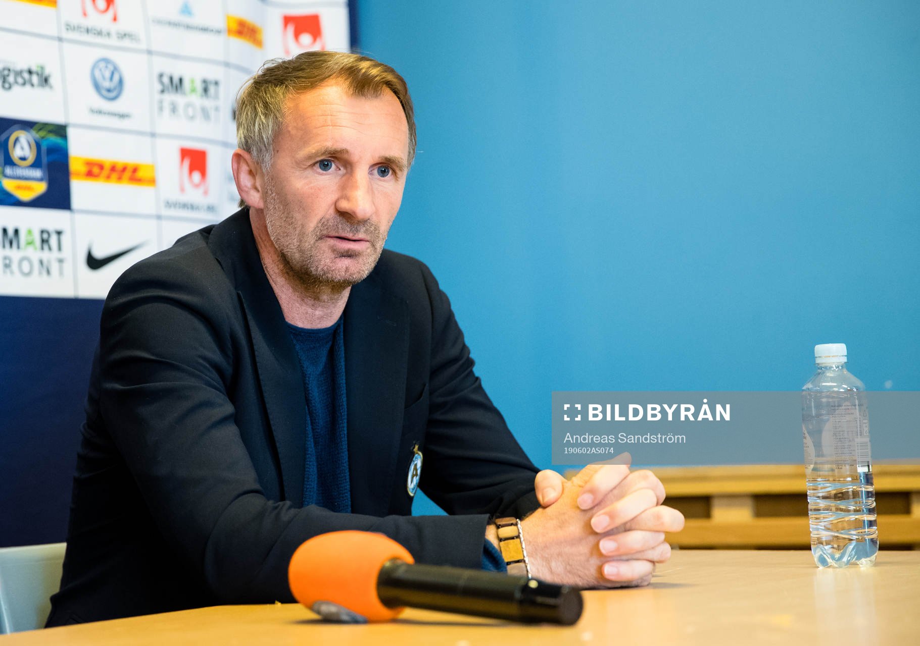 AFC Eskilstunas tränare Nemanja Miljanvoic på