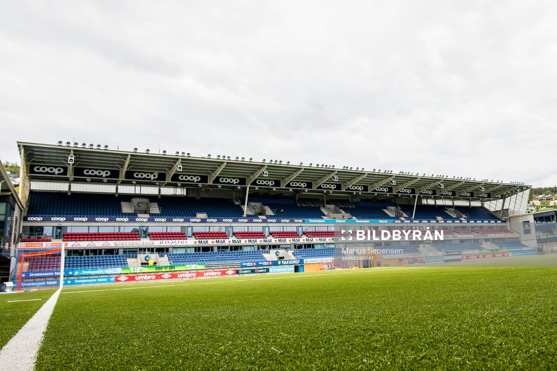 General view of Color Line Stadion