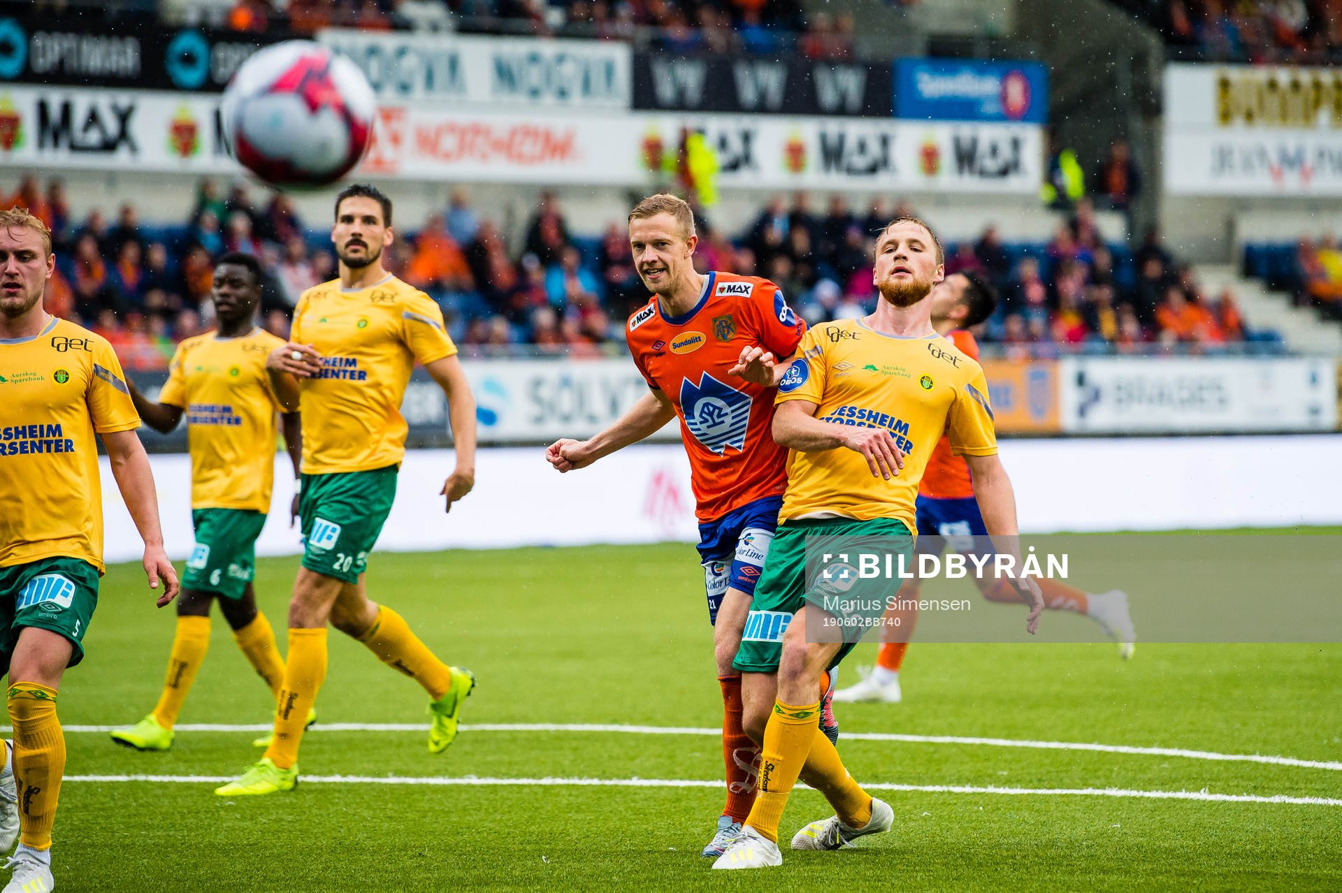 Peter Orry Larsen of Aalesund and Espen Bjørnsen Garnås