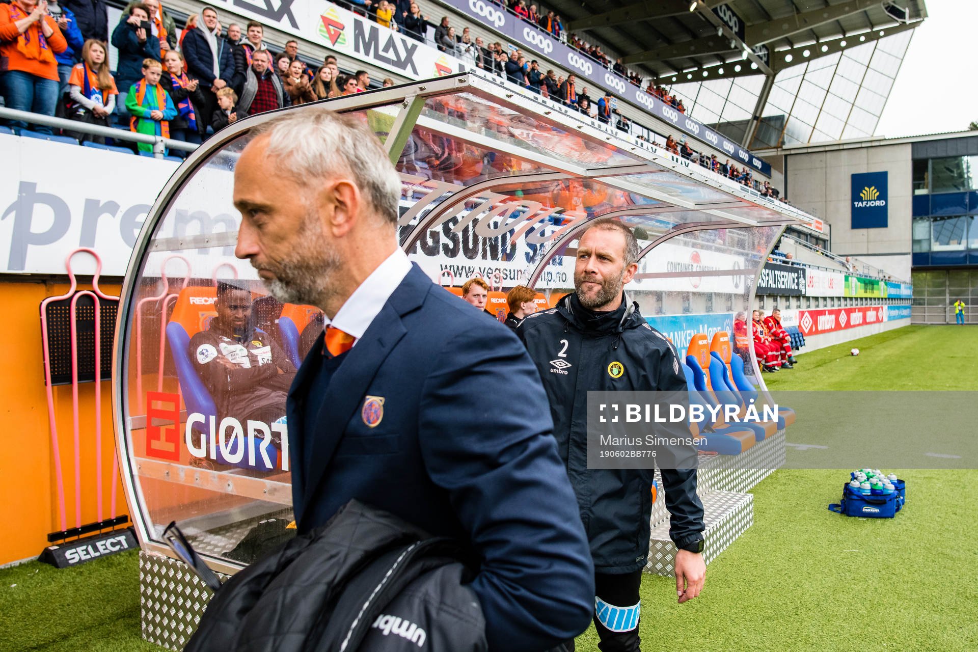 Lars Bohinen, head coach of Aalesund,  and Trond