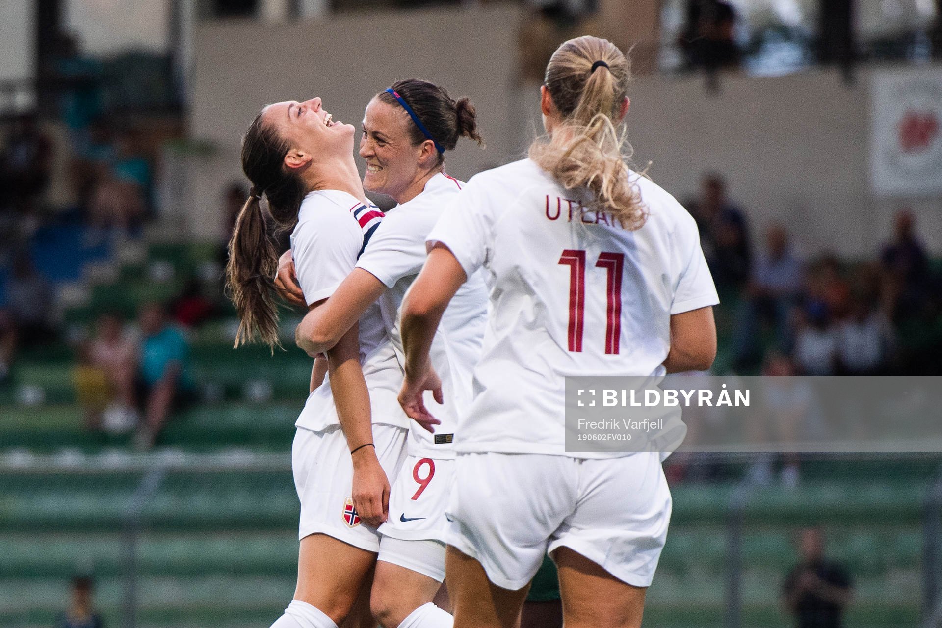 Vilde Bøe Risa, Maren Nævdal Mjelde and Lisa-Marie