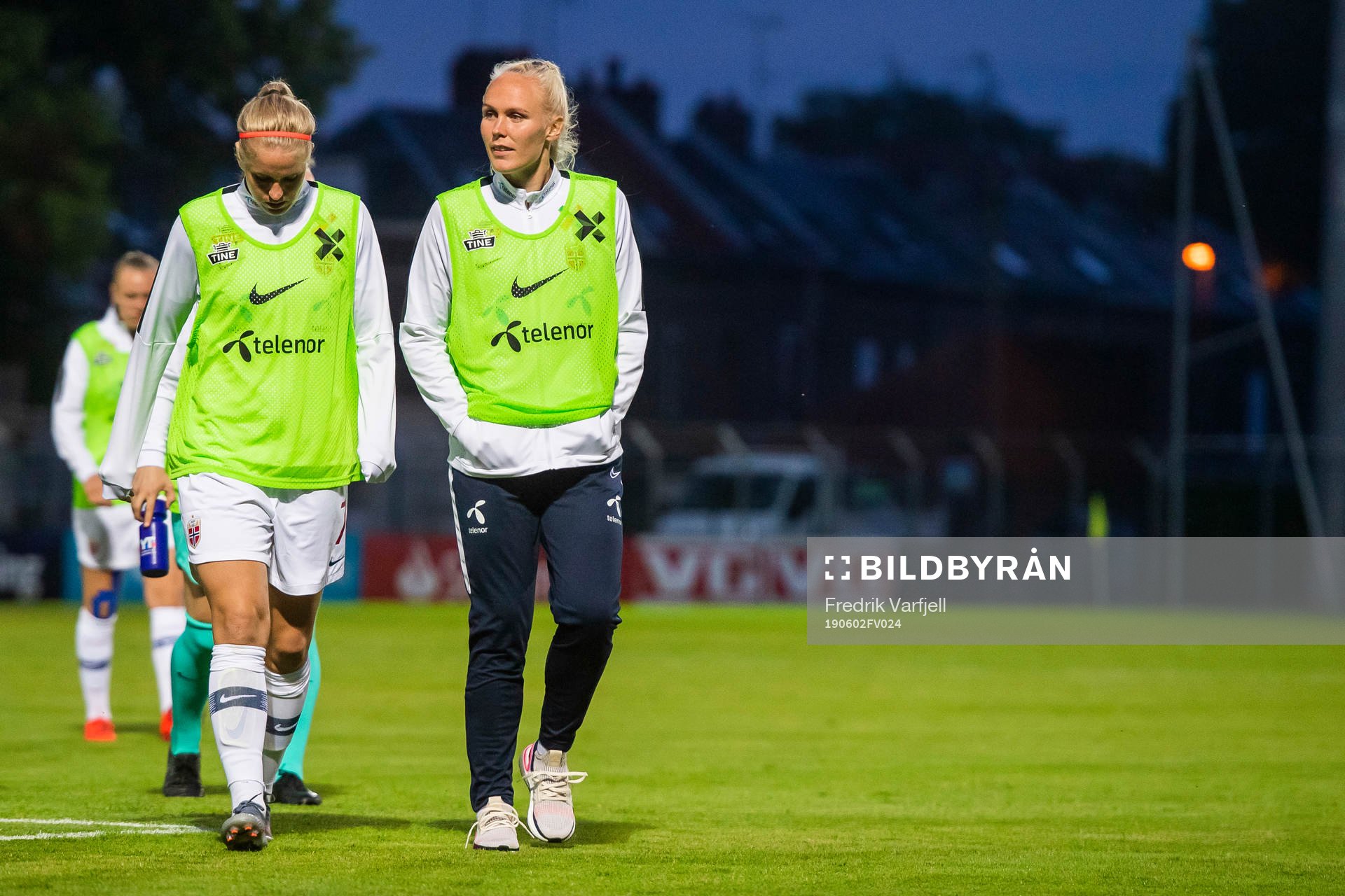 Elise Hove Thorsnes and Maria Thorisdottir of Norway