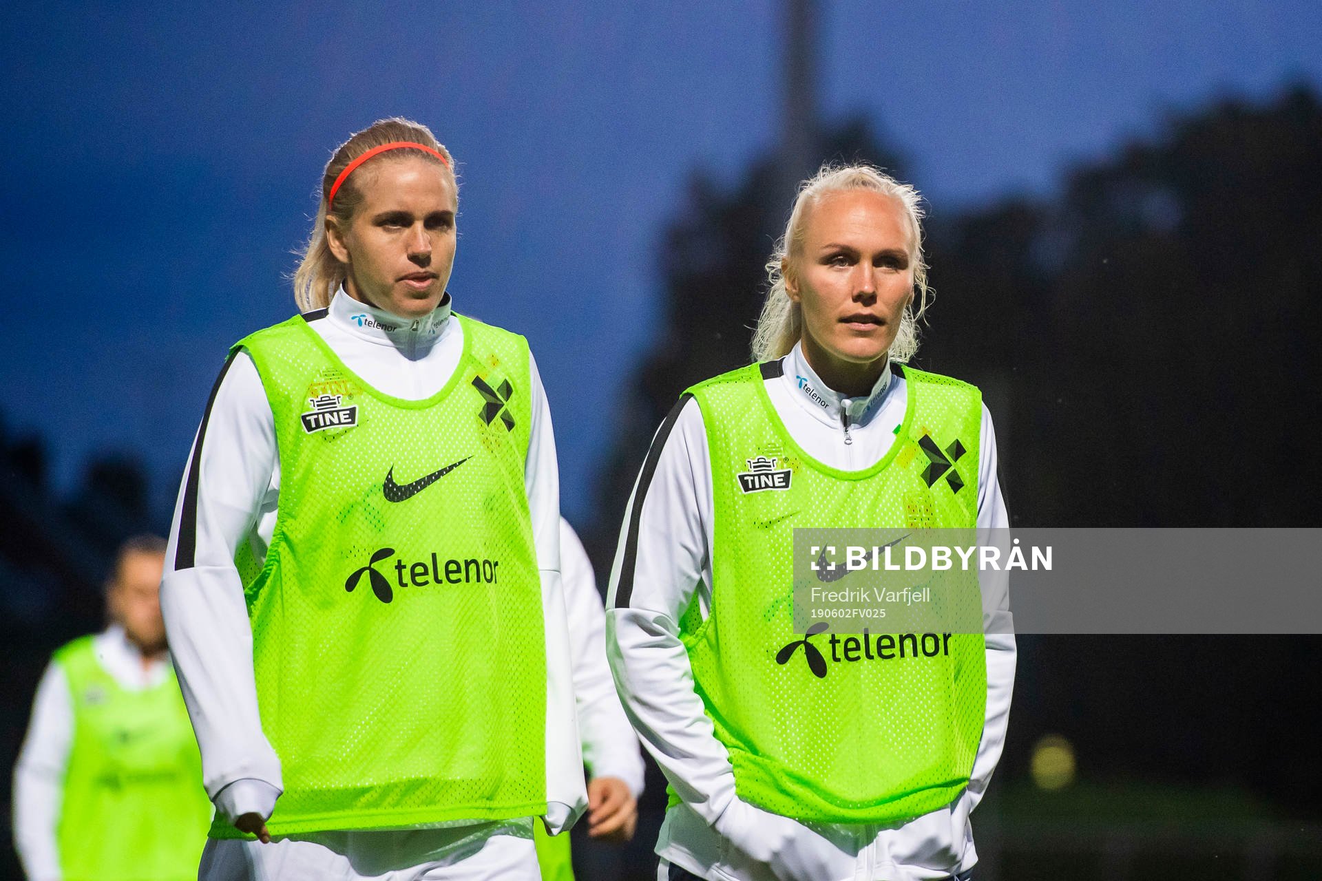 Elise Hove Thorsnes and Maria Thorisdottir of Norway