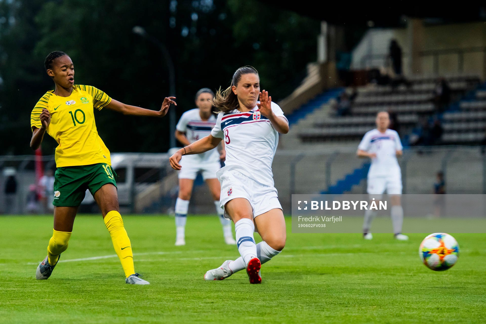 Vilde Bøe Risa of Norway scores 0-1